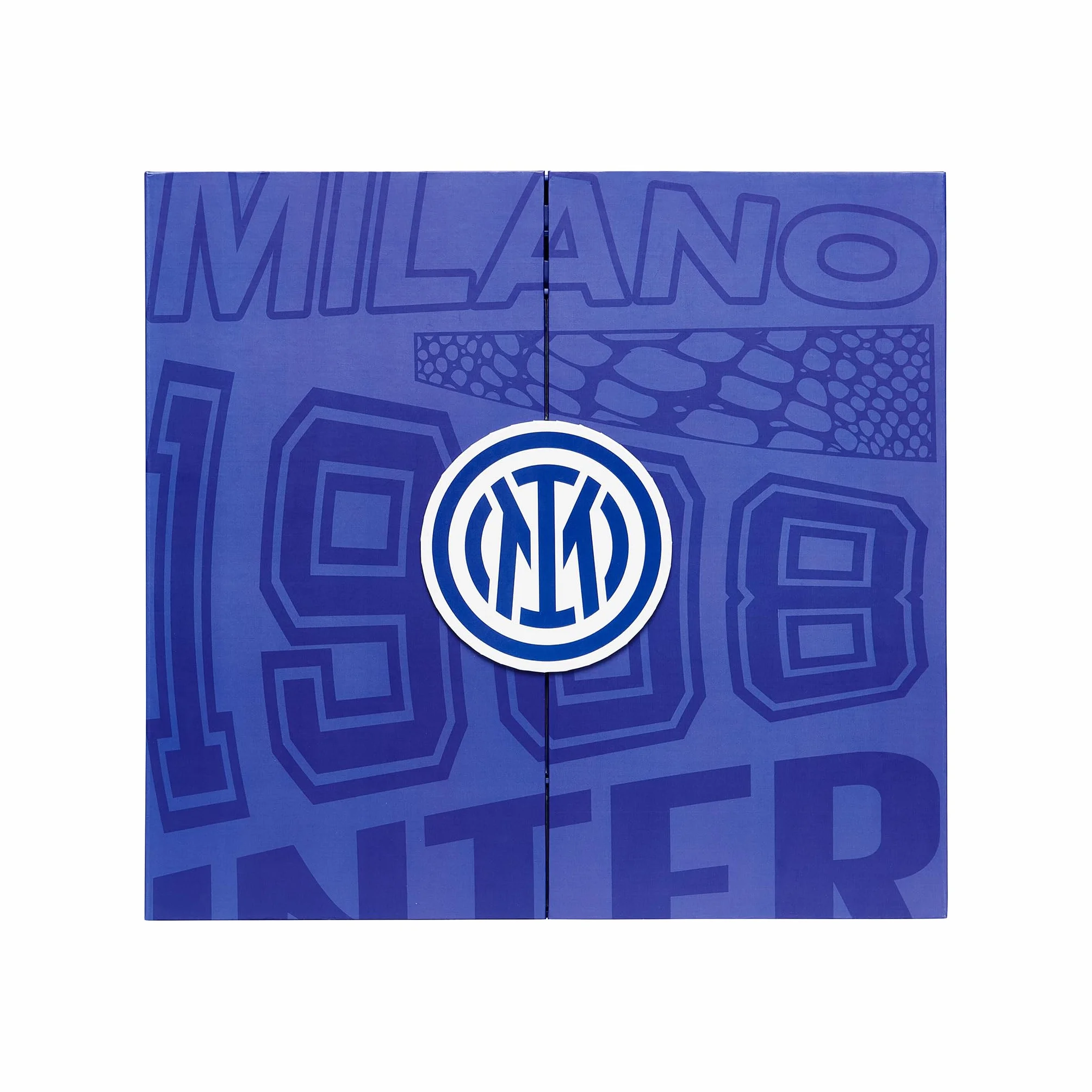 Inter - Calendario dell'Avvento, 25 Prodotti a Tema, Idea Regalo Natale, Prodotto Ufficiale, Vivi l'attesa del Natale con i Colori nerazzurri