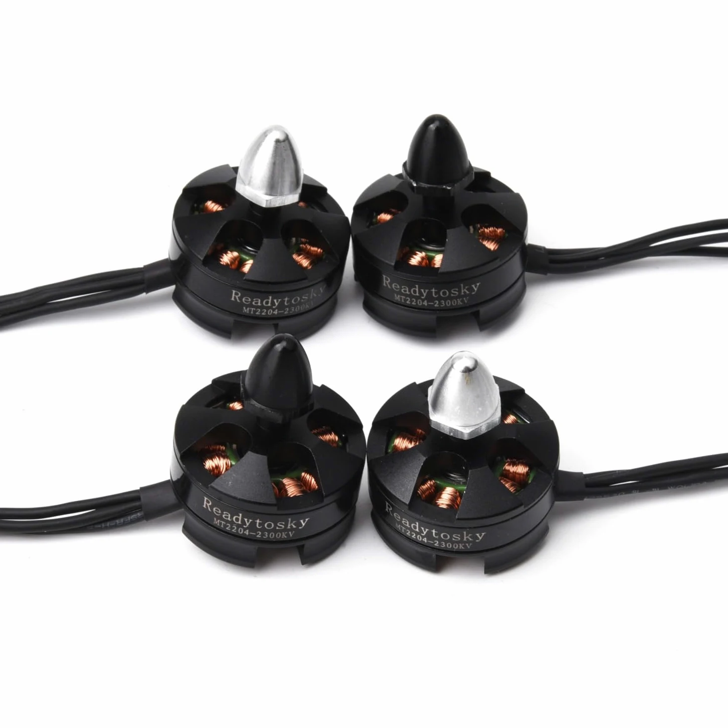 Readytosky MT2204 2300KV Brushless Motor 2-3S for RC QAV210 250 280 FPV Racing Drone Quadcopters(4PCS)