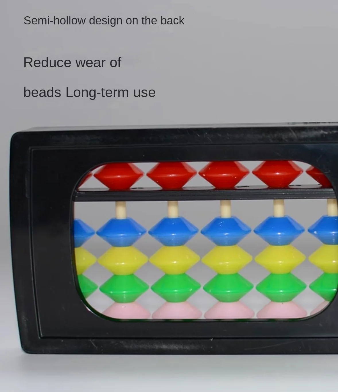 Abaco Pallottoliere Robusto Abaco di Plastica13 Colonne Matematica Professionale Cinese Giapponese Calcolatrice Conteggio Asilo Scuola Tradizionale