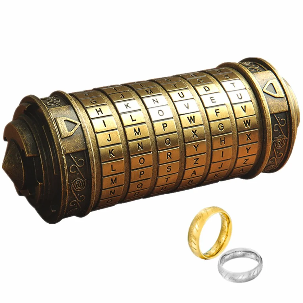 Lincman Da Vinci Code Mini Cryptex prezenty na Boże Narodzenie Walentynki urodziny