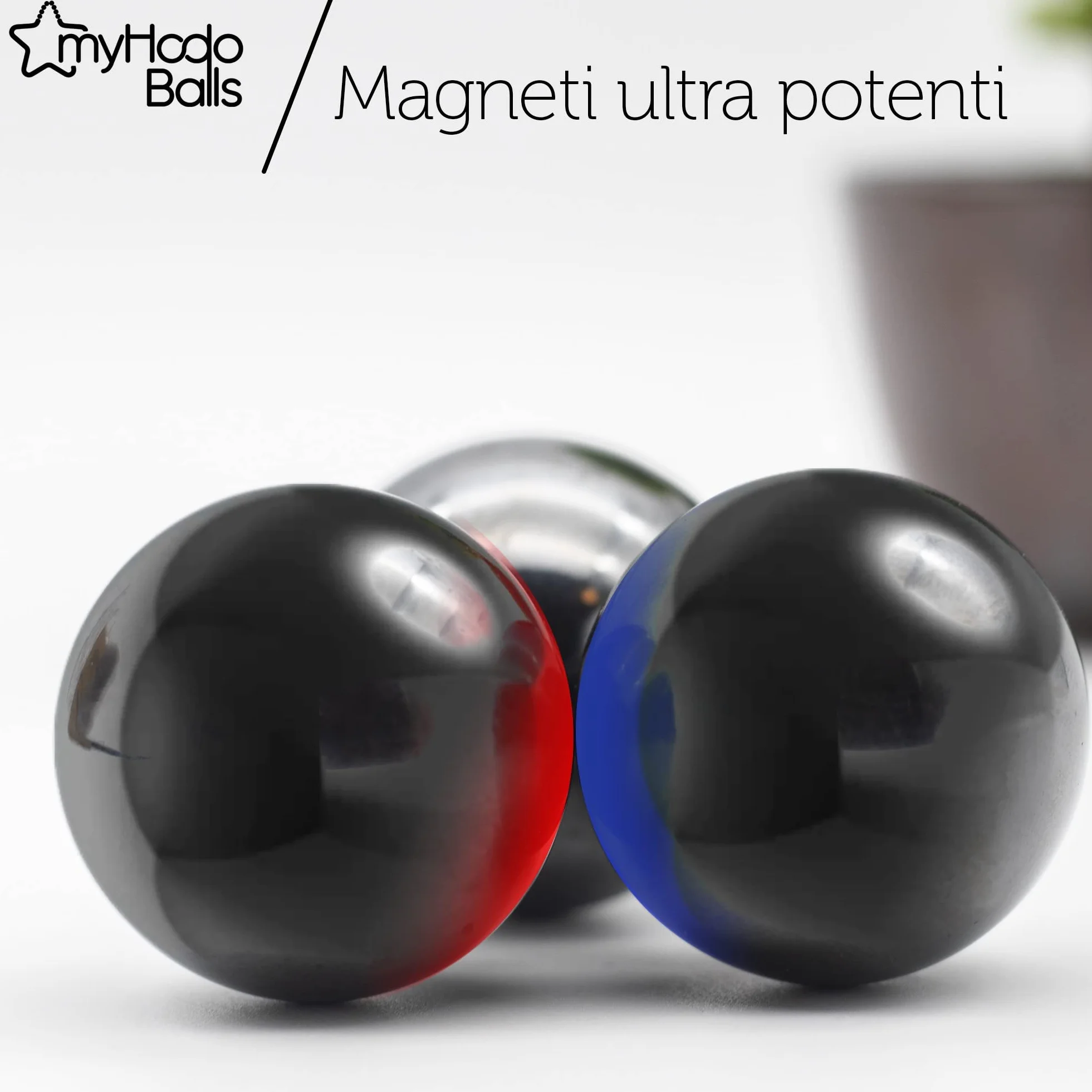 Magnetic Balls 20mm 20 Magneti Palline Magnetiche Ematite XL