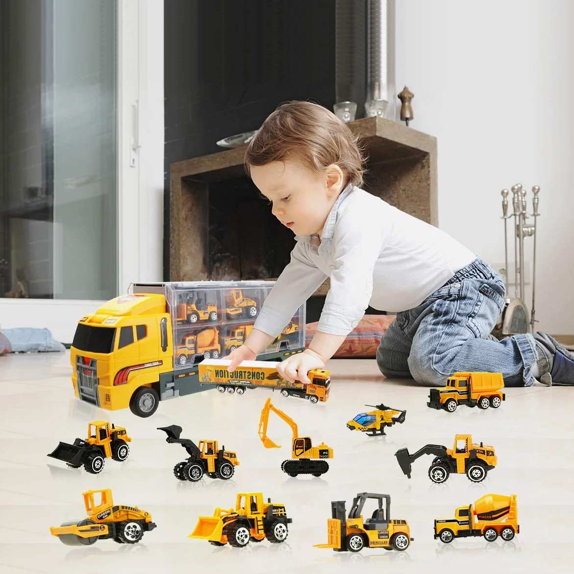 Coolplay Veicoli da cantiere set da gioco