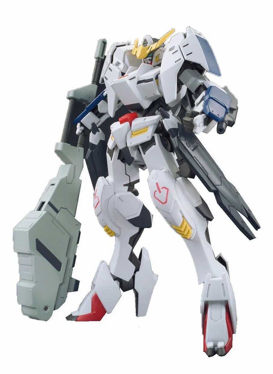 Bandai Hobby - HG IBO 1/144 Action Figure Barbatos del Manga Gundam Iron-Blooded Orphans, 15,2 cm