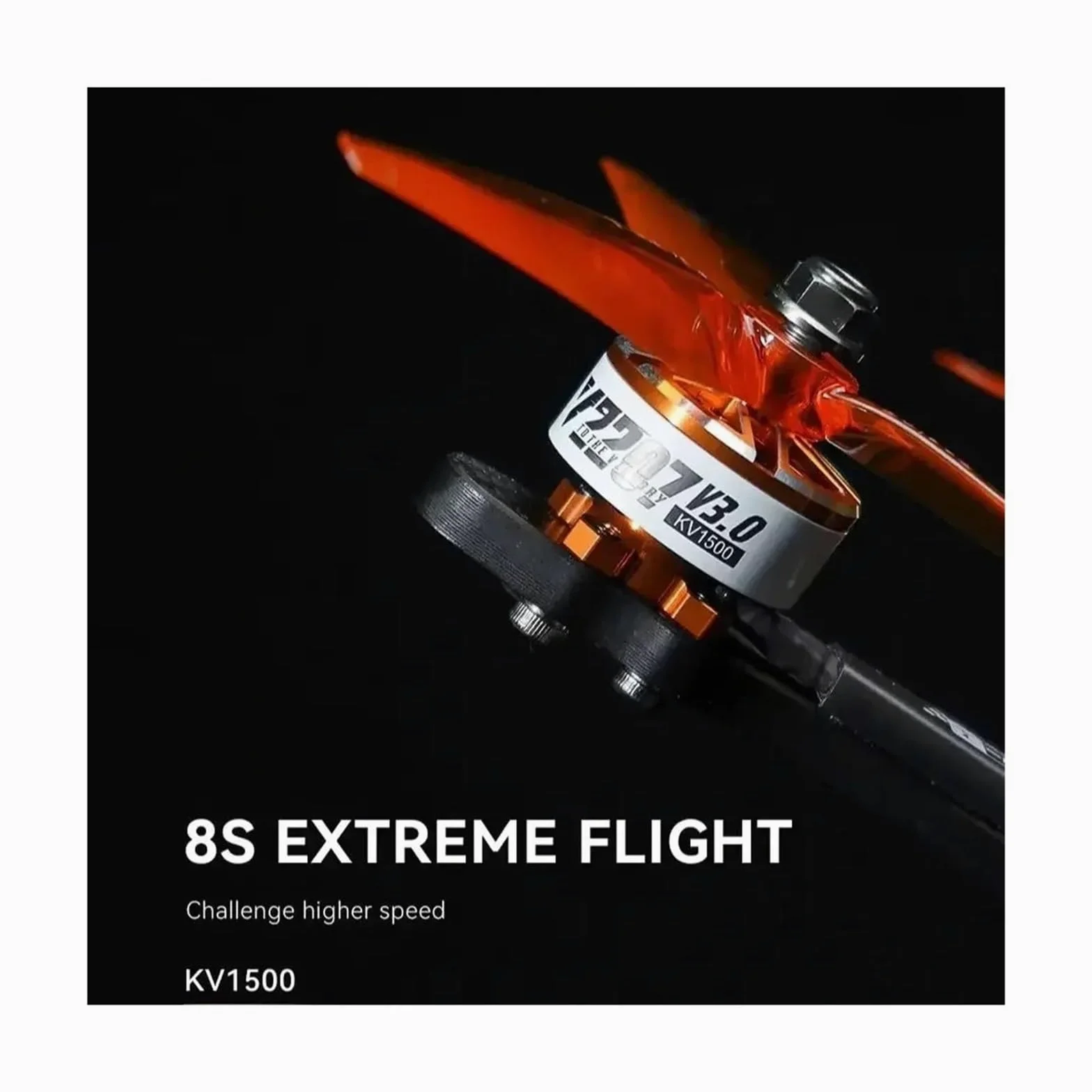 Motore Brushless V2207 V3.0 1750KV-2550KV per Drone FPV 5" 4-6S Corsa Freestyle