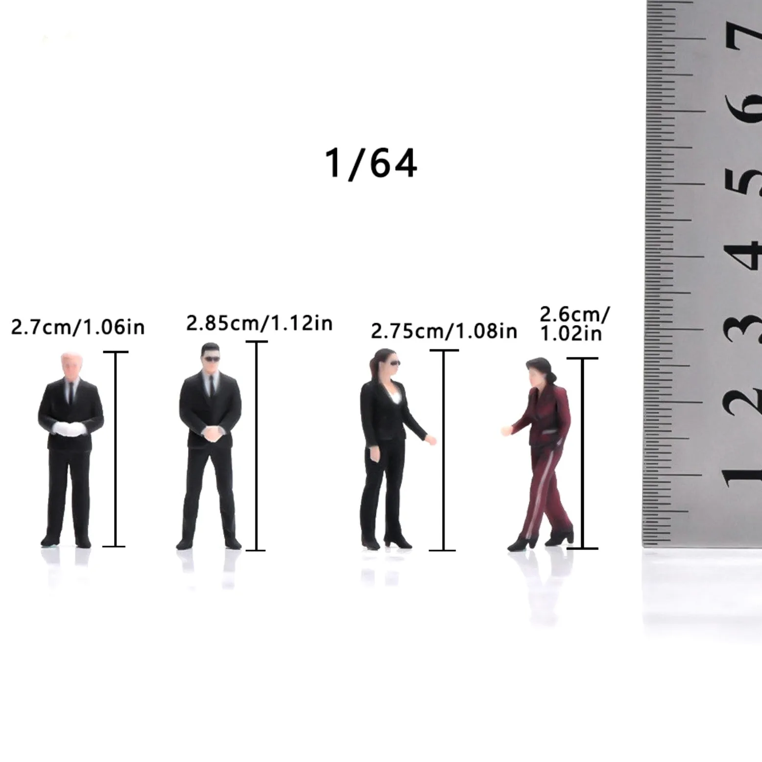 Figurini di Guardie di in 1/64, Decorativi, Realizzati, Resistenti