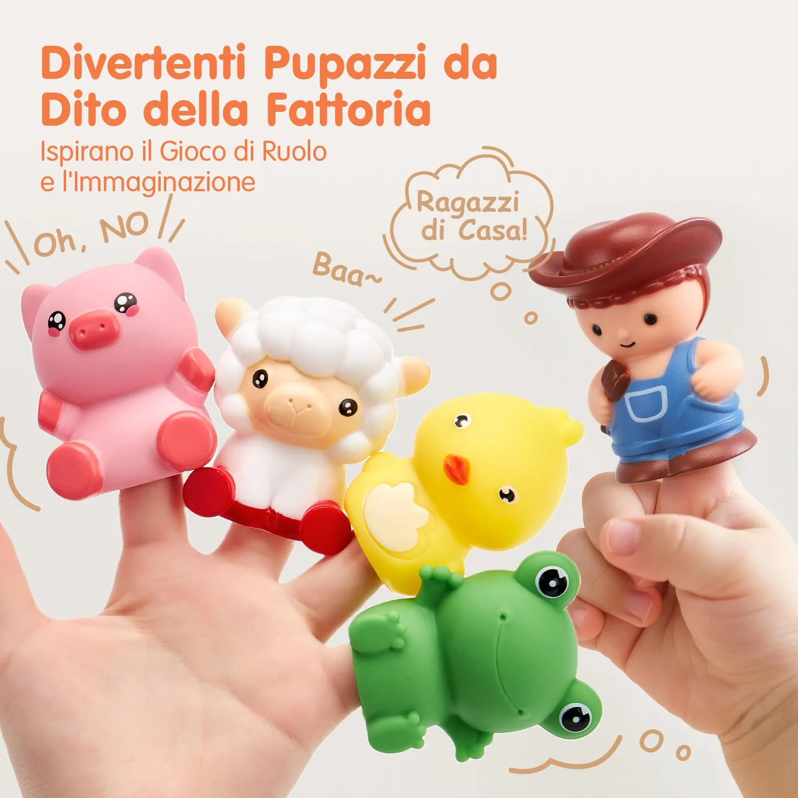 hahaland Giochi Montessori 1 Anno, Set Treno Giocattolo Educativo con Conteggio, Abbinamento e Ordinamento per Bambino 1 2 3 Anni