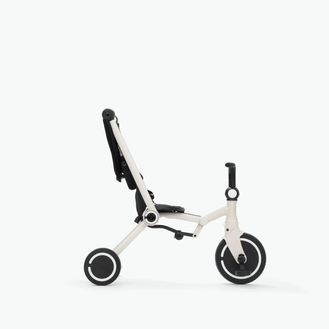 smarTrike Wonder Max Foldable Toddler Tricycle - Portable Kids Trike for Ages 10 mesi - 4 anni - Moonlight