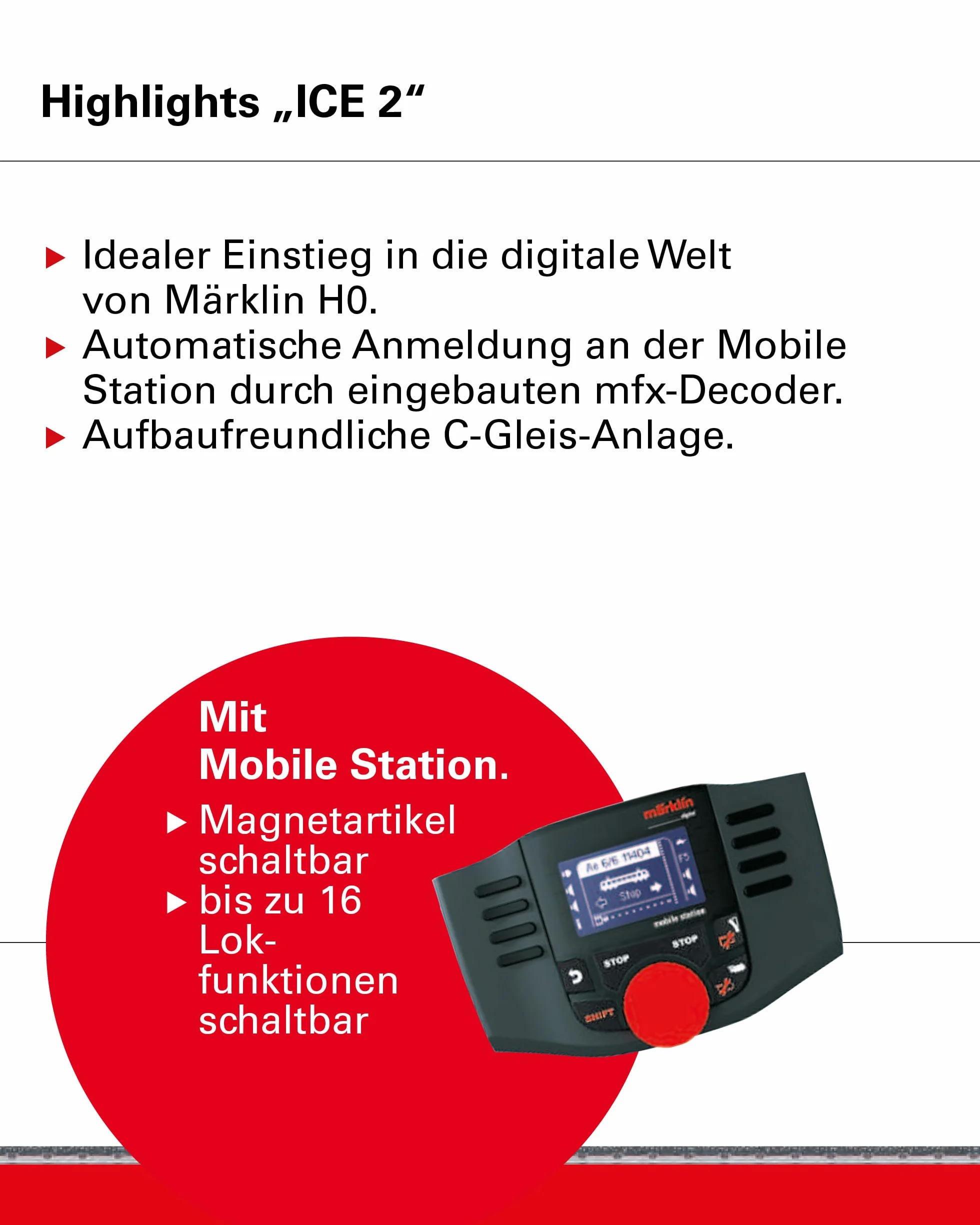 Märklin 29792 – Digital di Start Confezione Ice 2 Veicolo