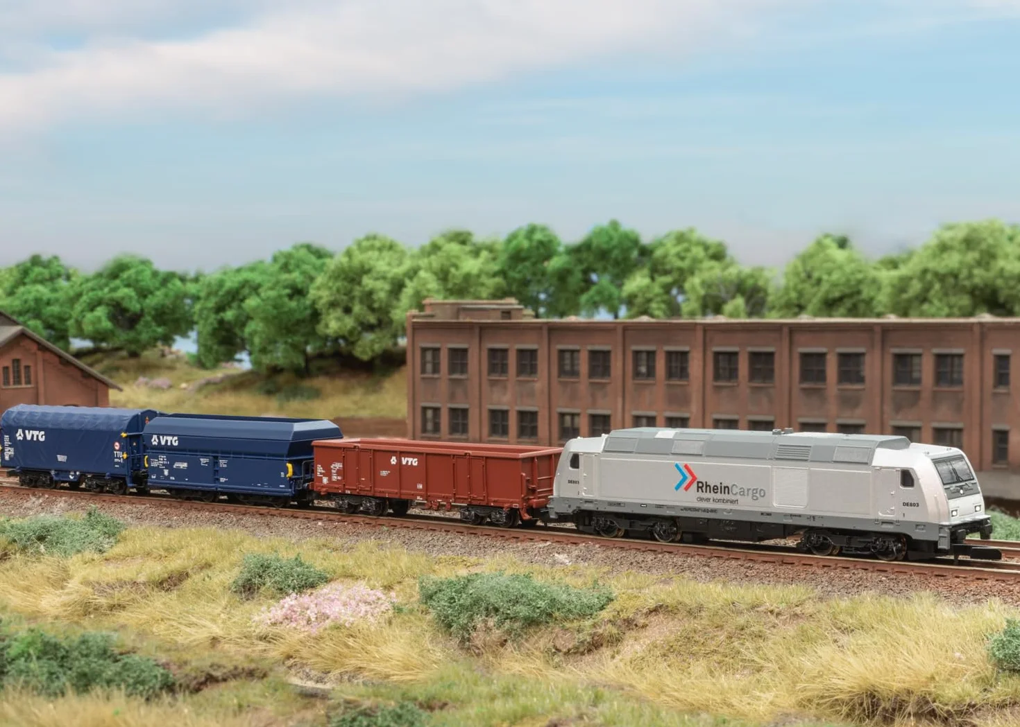 Set di partenza per il trasporto merci moderno con Diesellok BR 285