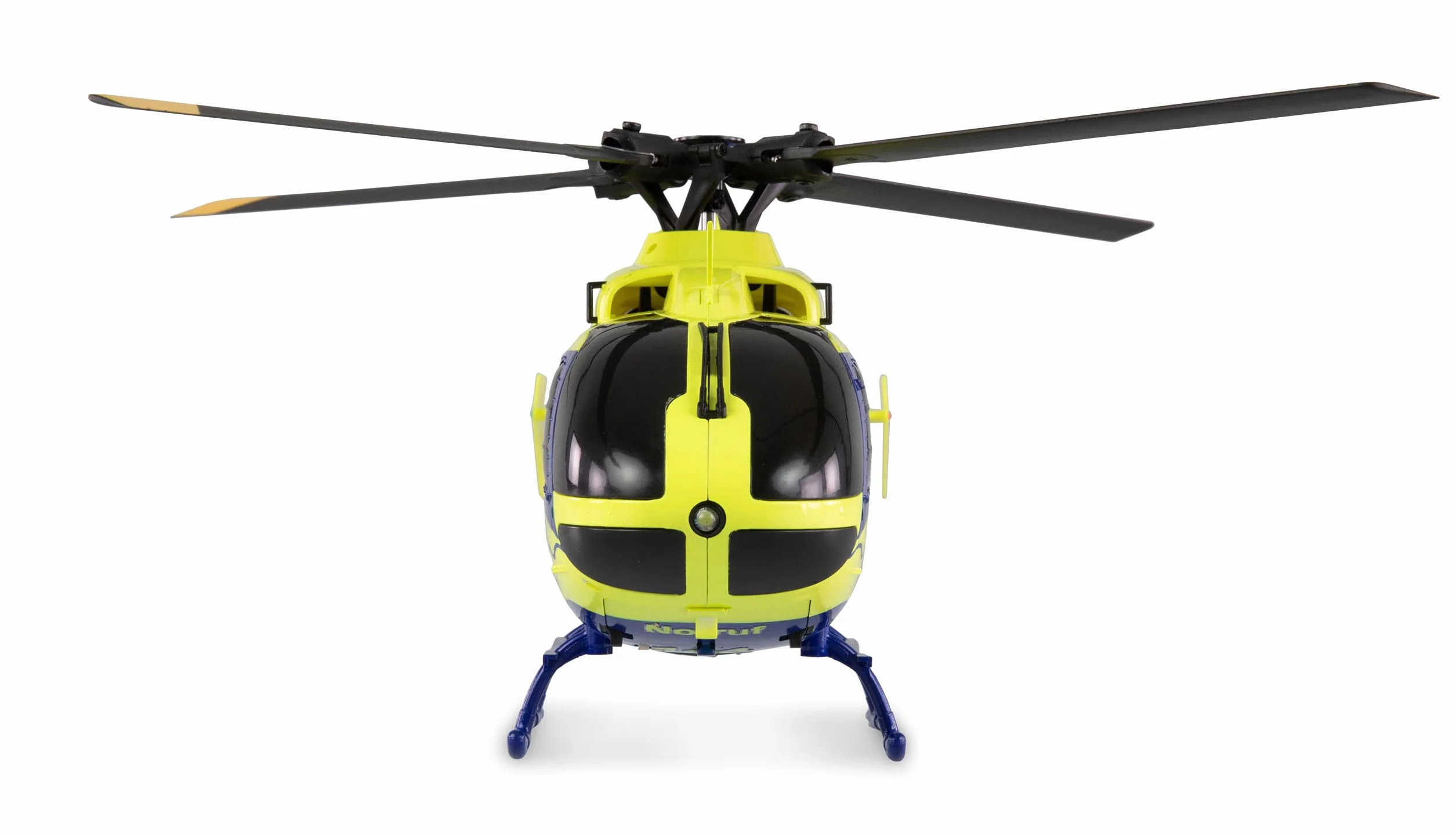 Amewi AFX-135 PRO Alpine Air Ambulance Elicottero 6 canali RC telecomandato 6G RTF, giallo fluo