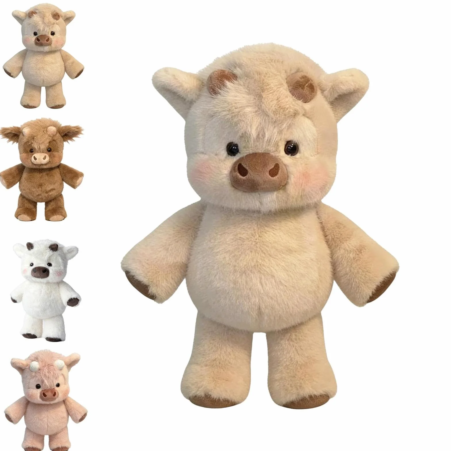 Generico Peluche Di Cinghiale - Morbido Peluche Di - Adorabile Animale Di Peluches Di Pelosa Che Corre Da 45 Cm Per Alleviare Lo Stress, Per Uomini, Donne, Bambini E Adolescenti