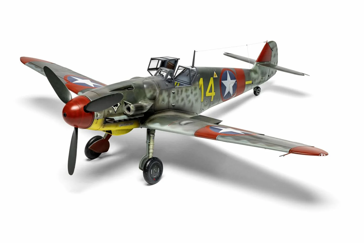 Kit di modellismo aereo in plastica AIRFIX - A17003 Messerschmitt Bf109G-5/6 per adulti e bambini dagli 8 anni in su, il set include sprue e decalcomanie - Modellismo aereo in scala 1:72