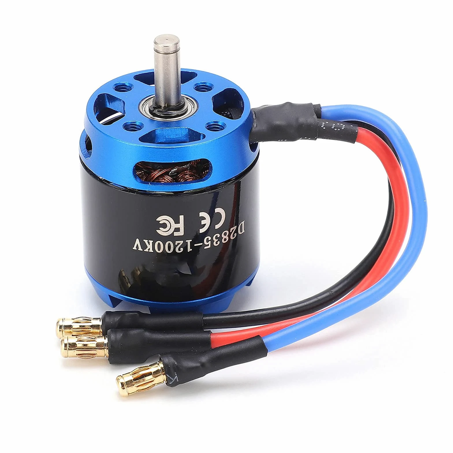 Motore Brushless, Resistente All'usura in Metallo, Motore per Quadricotteri 2835 1200KV, per UAV Modelli Aerei Velivoli Telecomandati