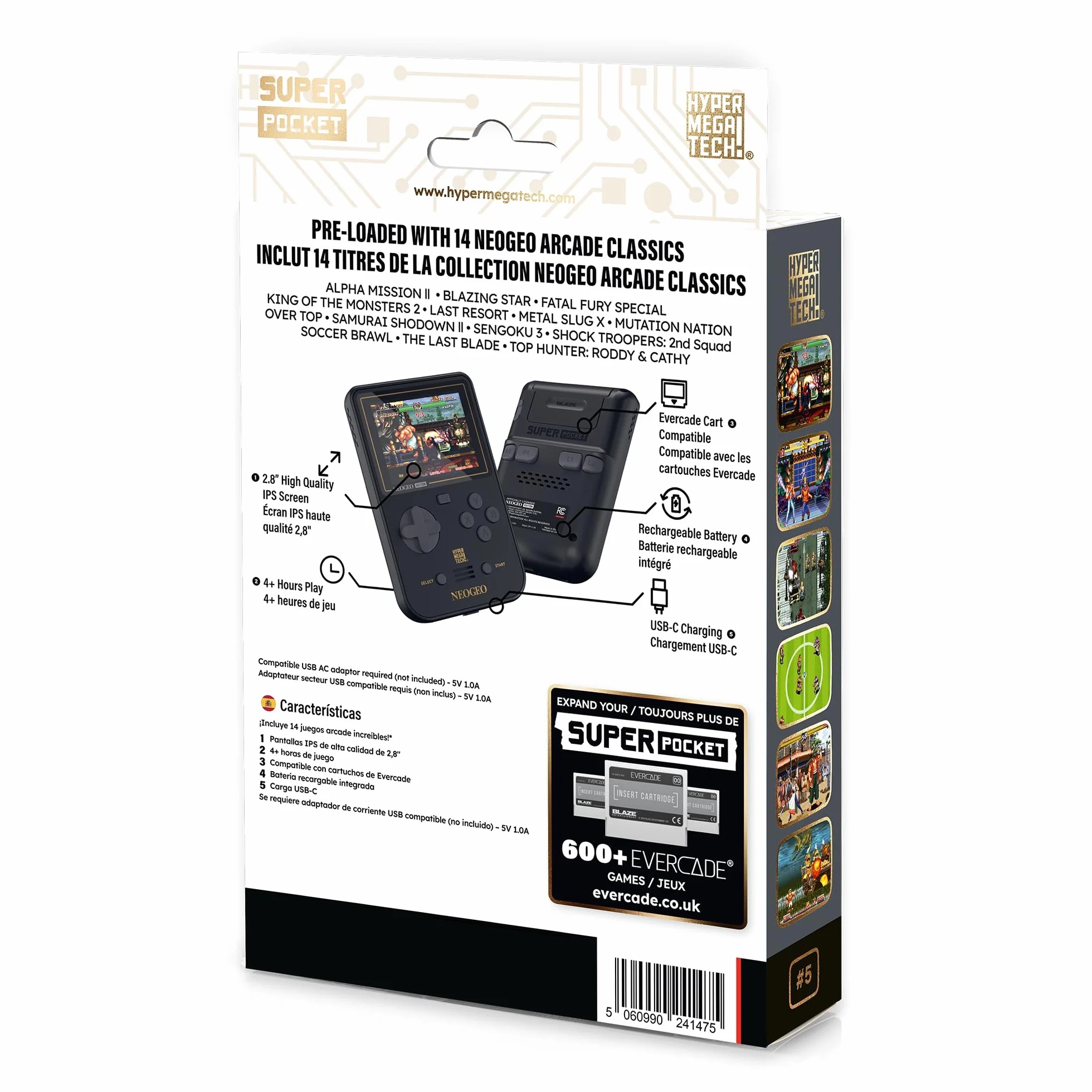 HyperMegaTech! Super Pocket NEOGEO Edition