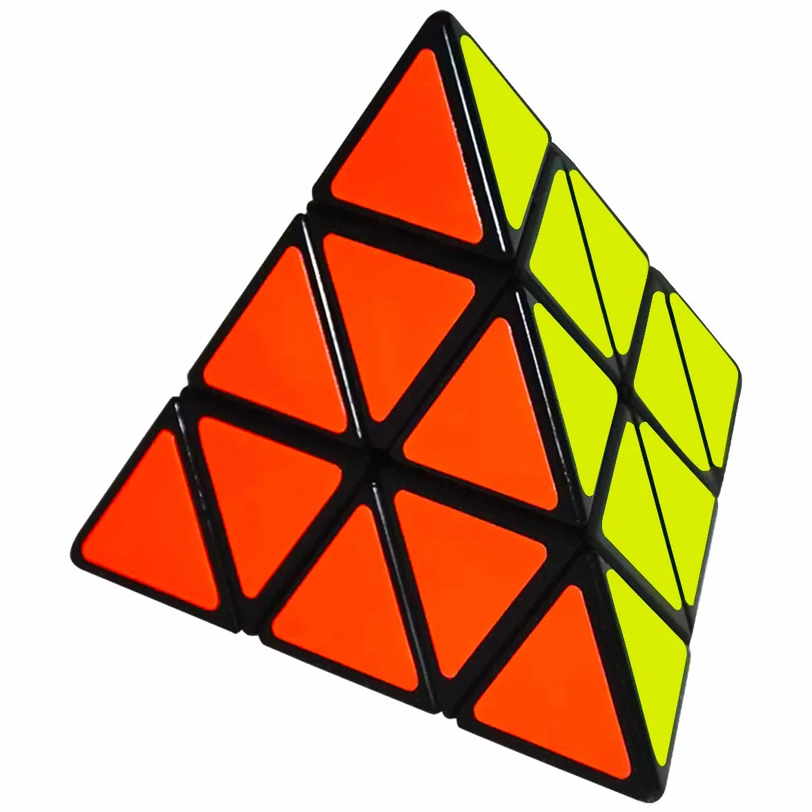 Cooja 3x3x3 Magic Pyramid Cube Speed Cube Brain Puzzle