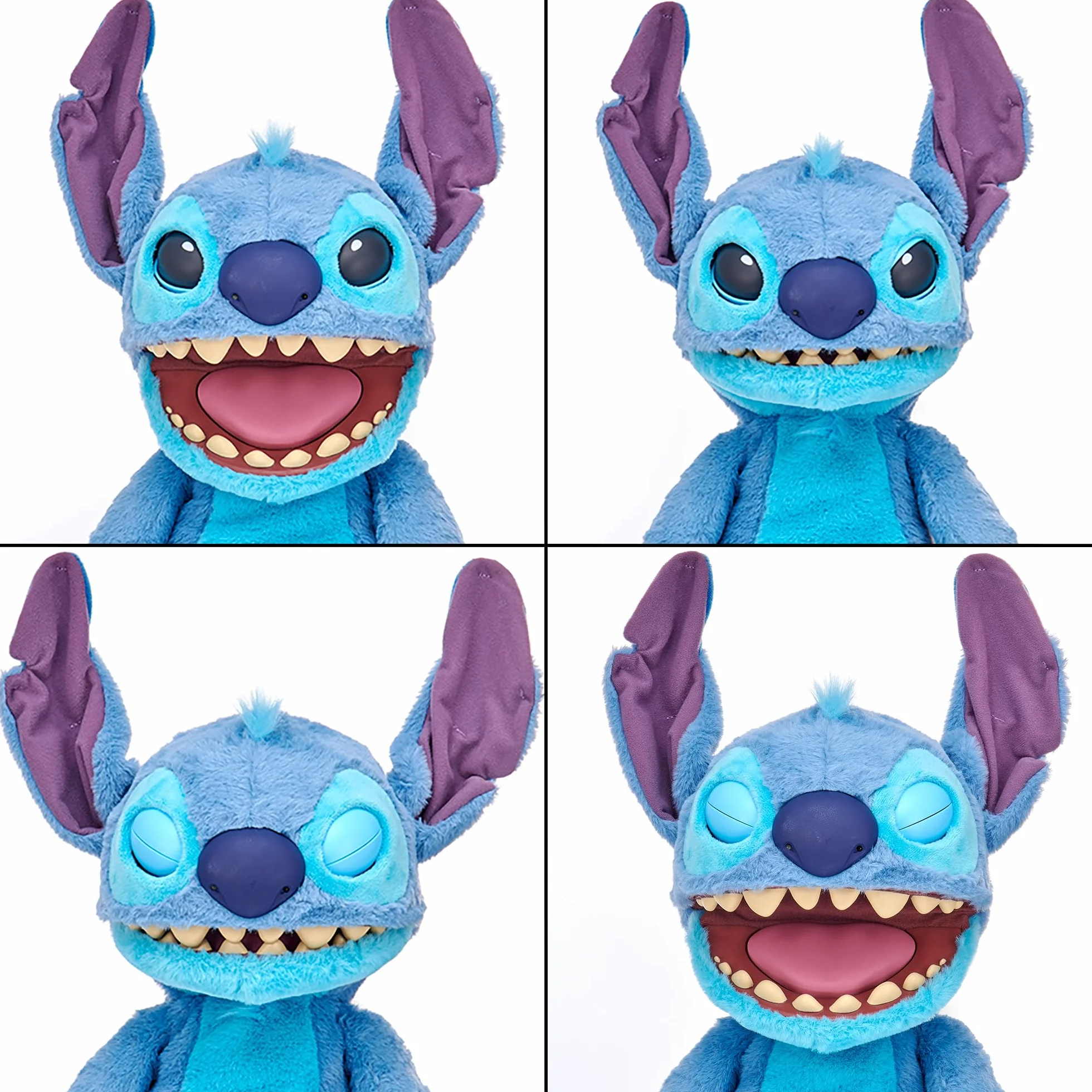 Disney Stitch Pupazzo Animatronico Peluche Real FX 100+ Azioni Suono 1a Edizione 6+