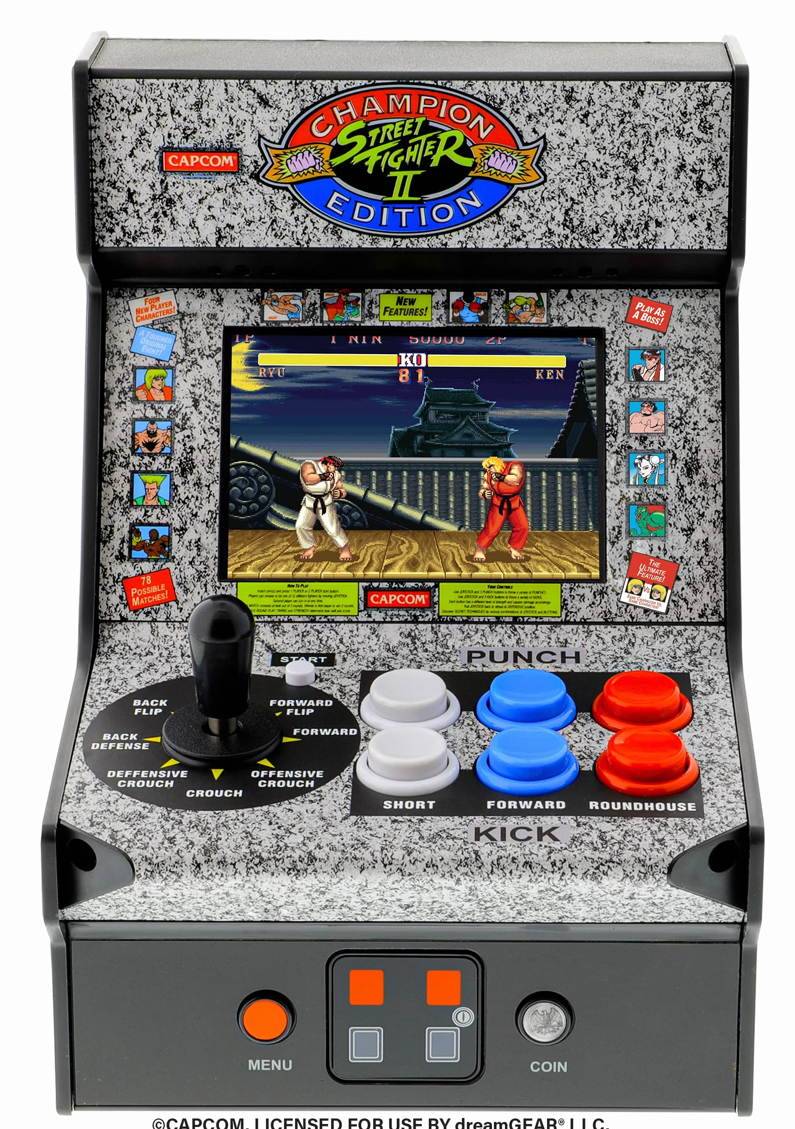 My Arcade Street Fighter Ii Arcade Machine One Size