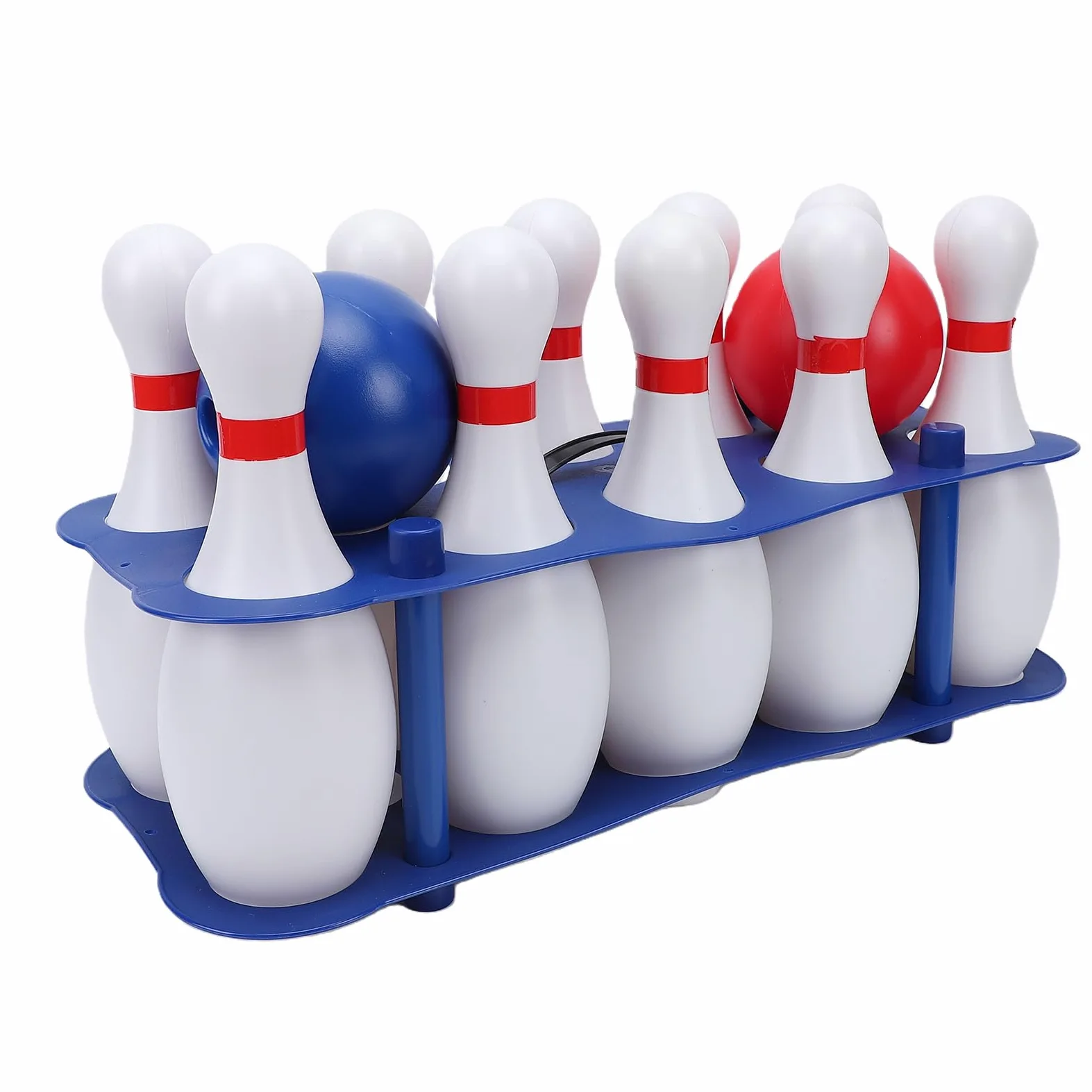 Matybobe Set Bowling per Bambini Sicuro Divertente, 10 Birilli di (for