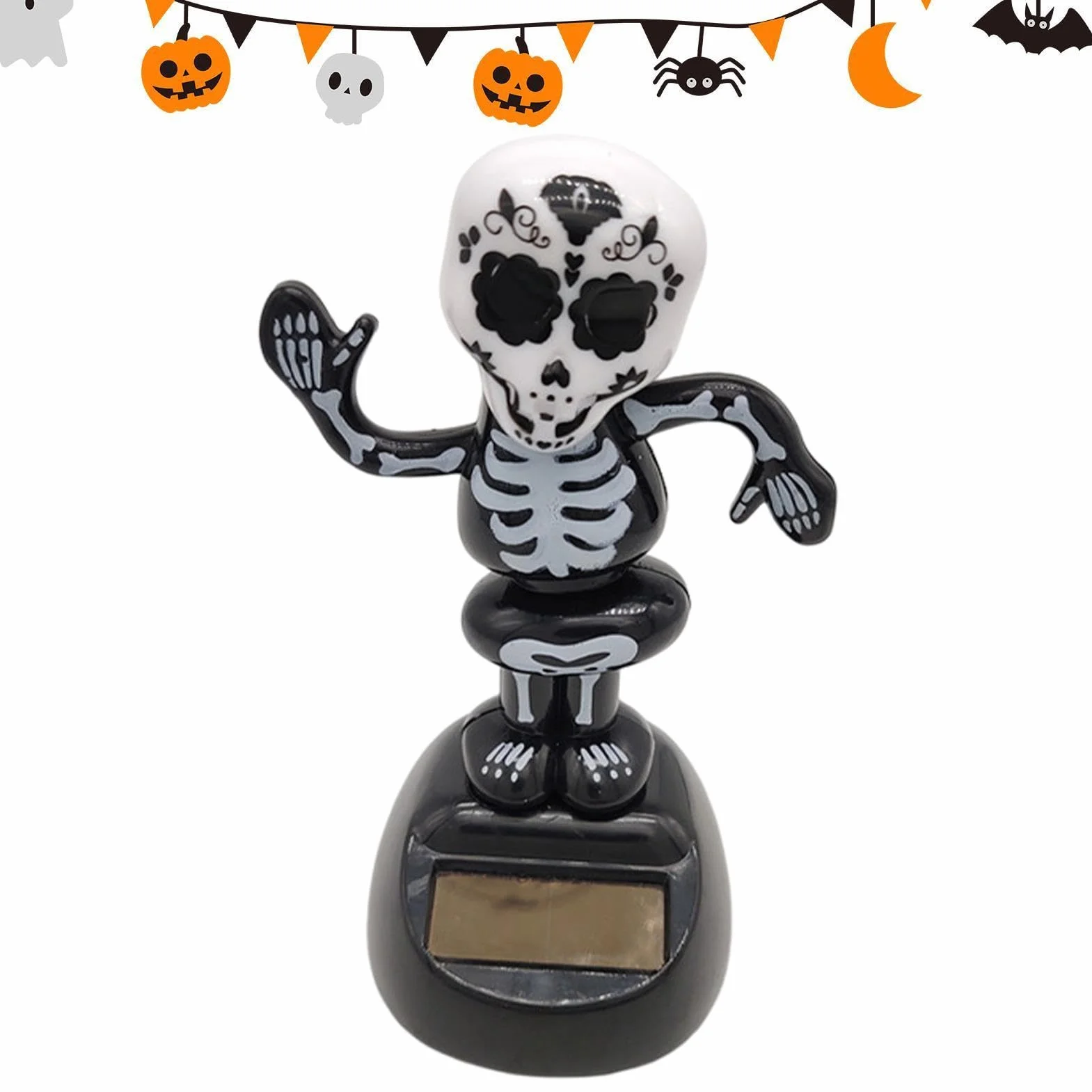 Giocattoli di Halloween a energia solare danzanti decorazione da tavolo