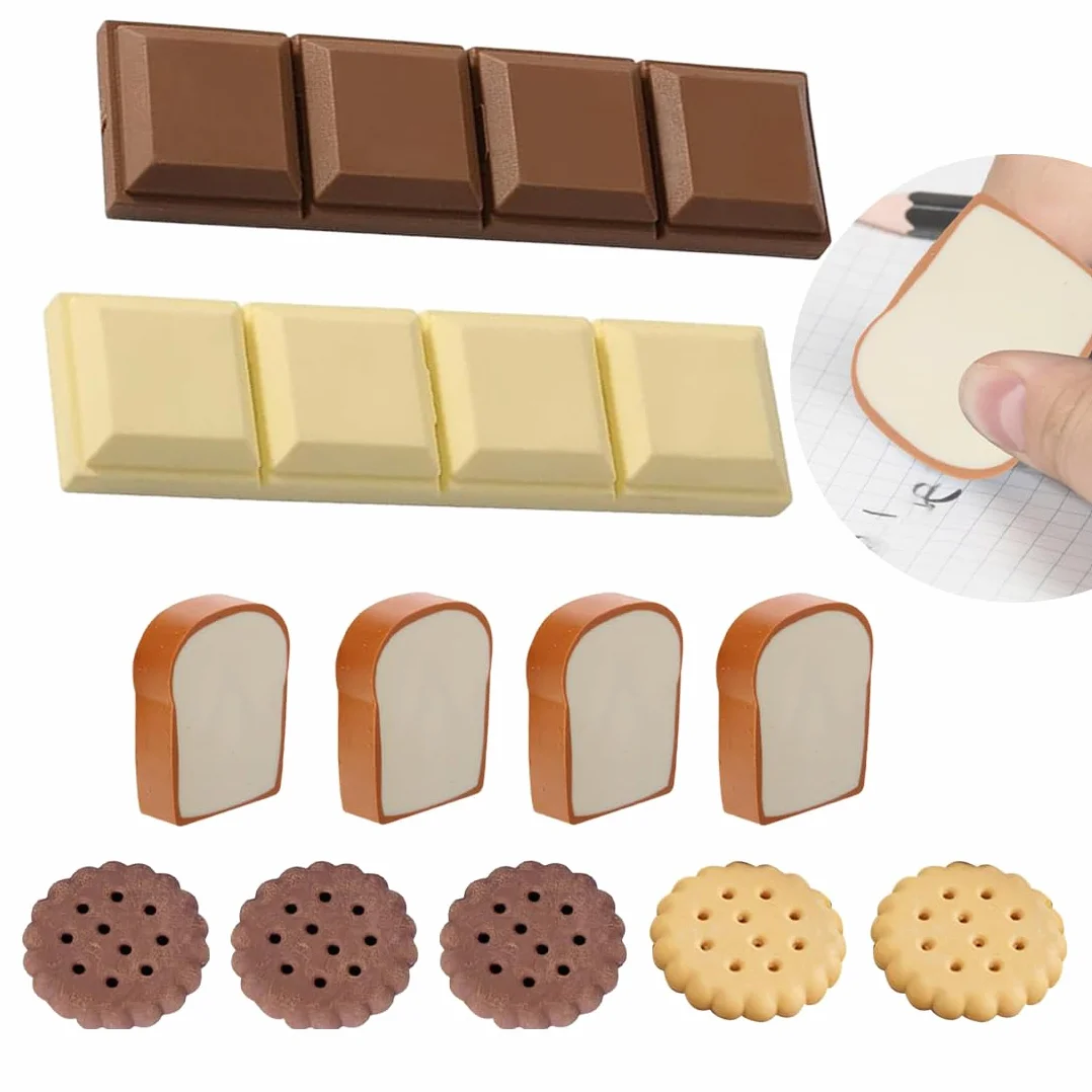 Gomme da cancellare, confezione da 16 bomboniere per feste di compleanno, Mini gomme da cancellare gadget compleanno bambini, gadget compleanno