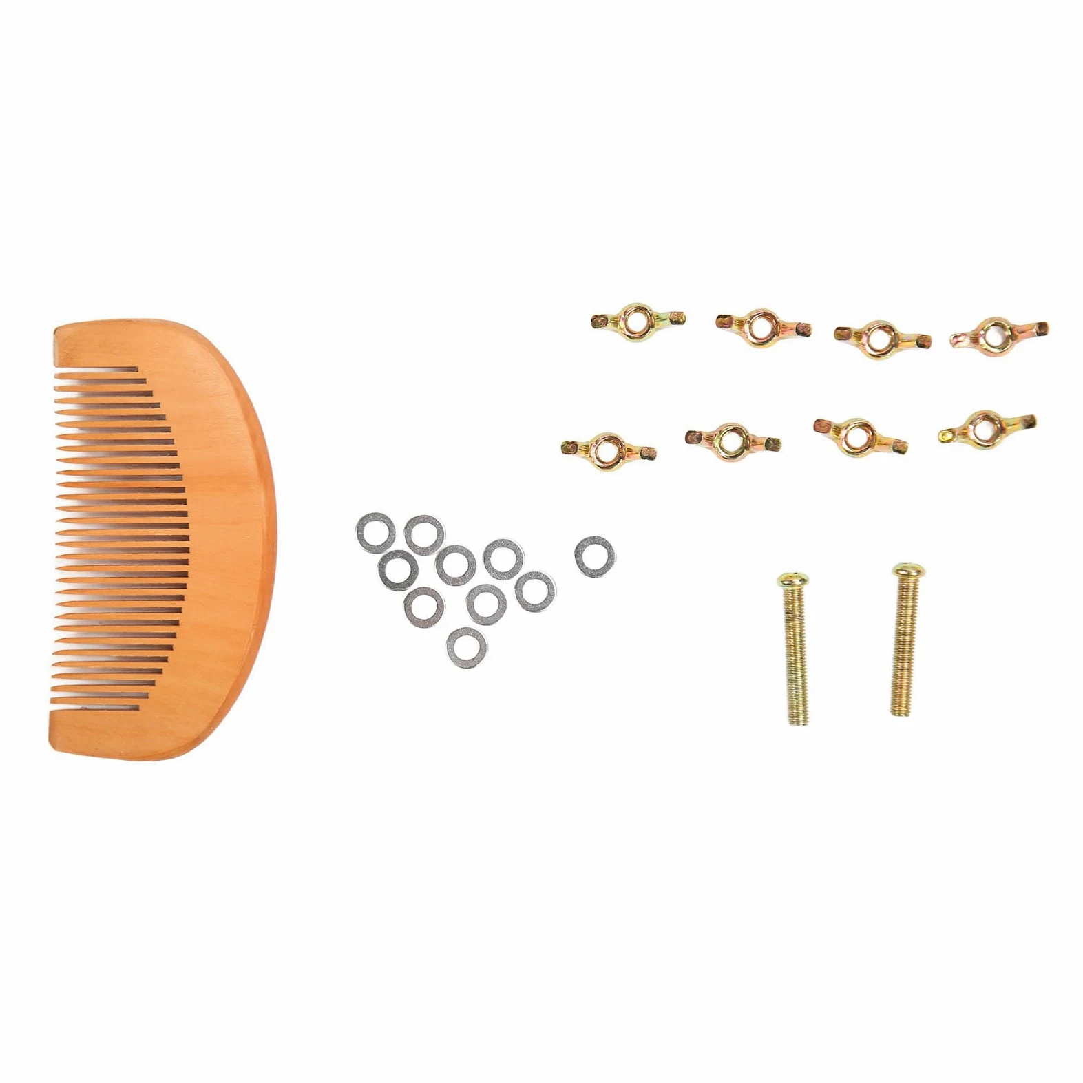 SIXRUN Kit di Tessitura Multi Artigianale in Legno con Telaio di Ordito Integrabile per Bambini Adulti Principianti