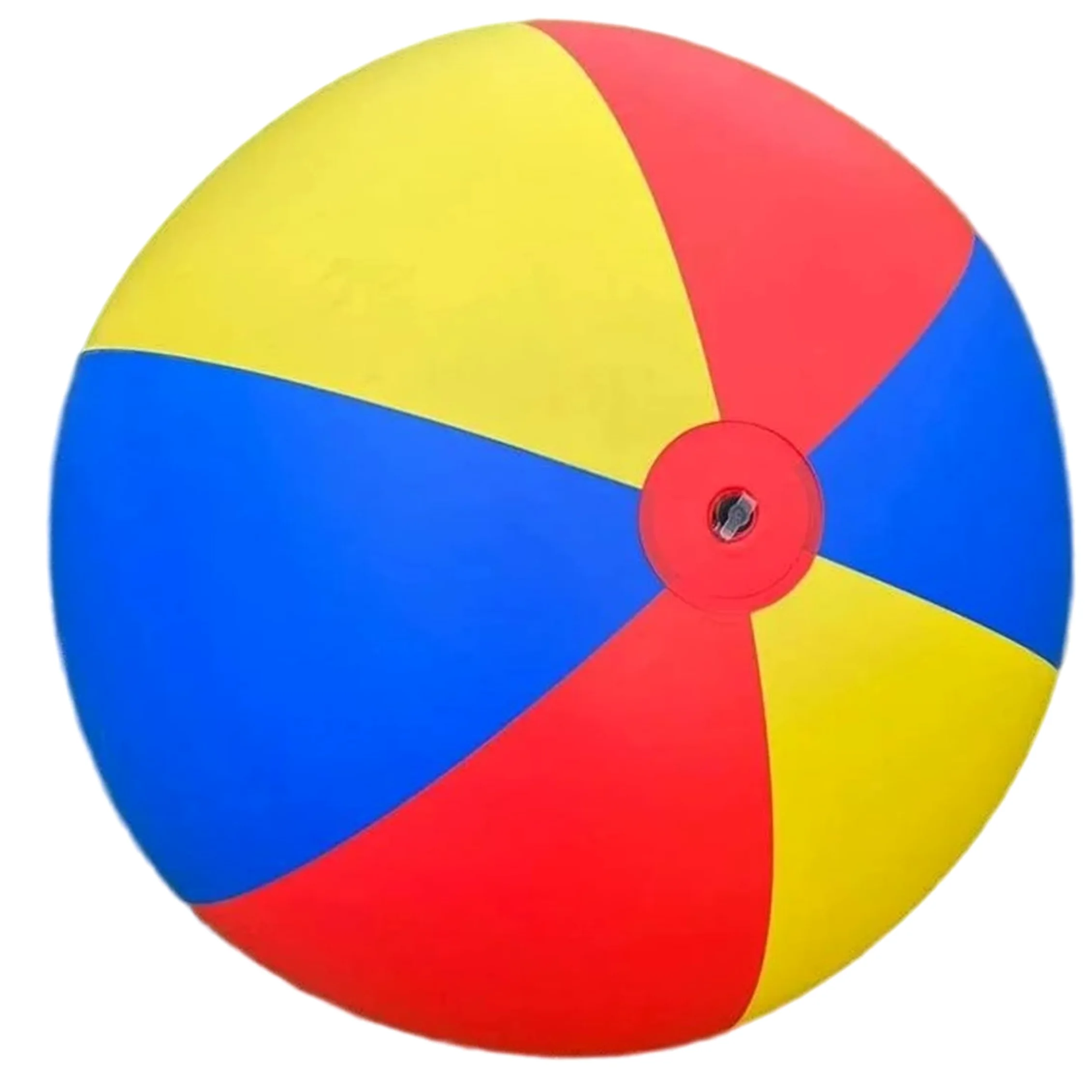 Pallone Gonfiabile Gigante Pallone da Spiaggia Gonfiabile Gigante da 51 Pollici Grandi palloni da Spiaggia in PVC Morbido Ideali per i Bambini - Rosso Giallo Blu