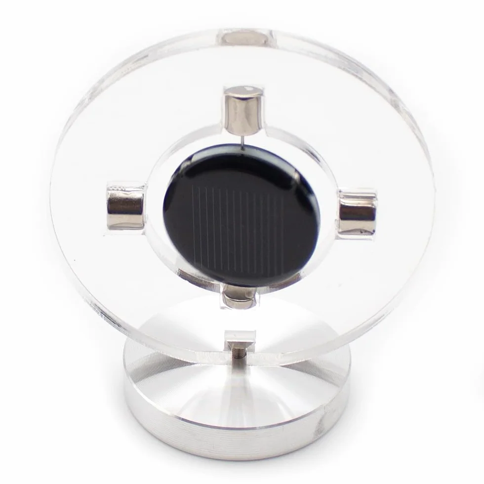 Toplionace Motore a Levitazione Magnetica ad Energia Solare Ultra Sensibile, Decorazione da Scrivania - Mendocino Motor, Gadget Tecnologico Galleggiante Creativo