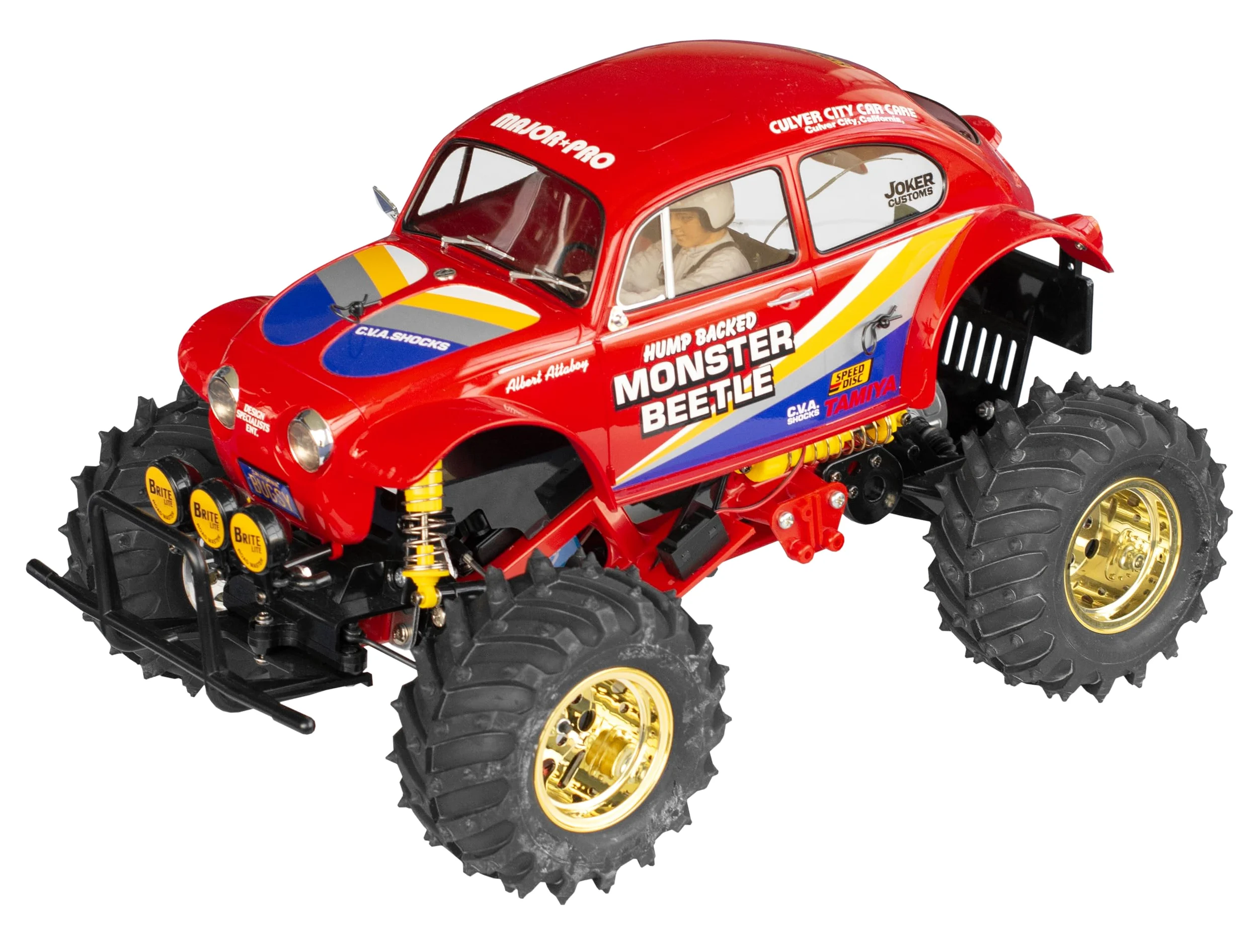 TAMIYA 300058618 - Monster Beetle 2015 radiocomandato, scala 1:10