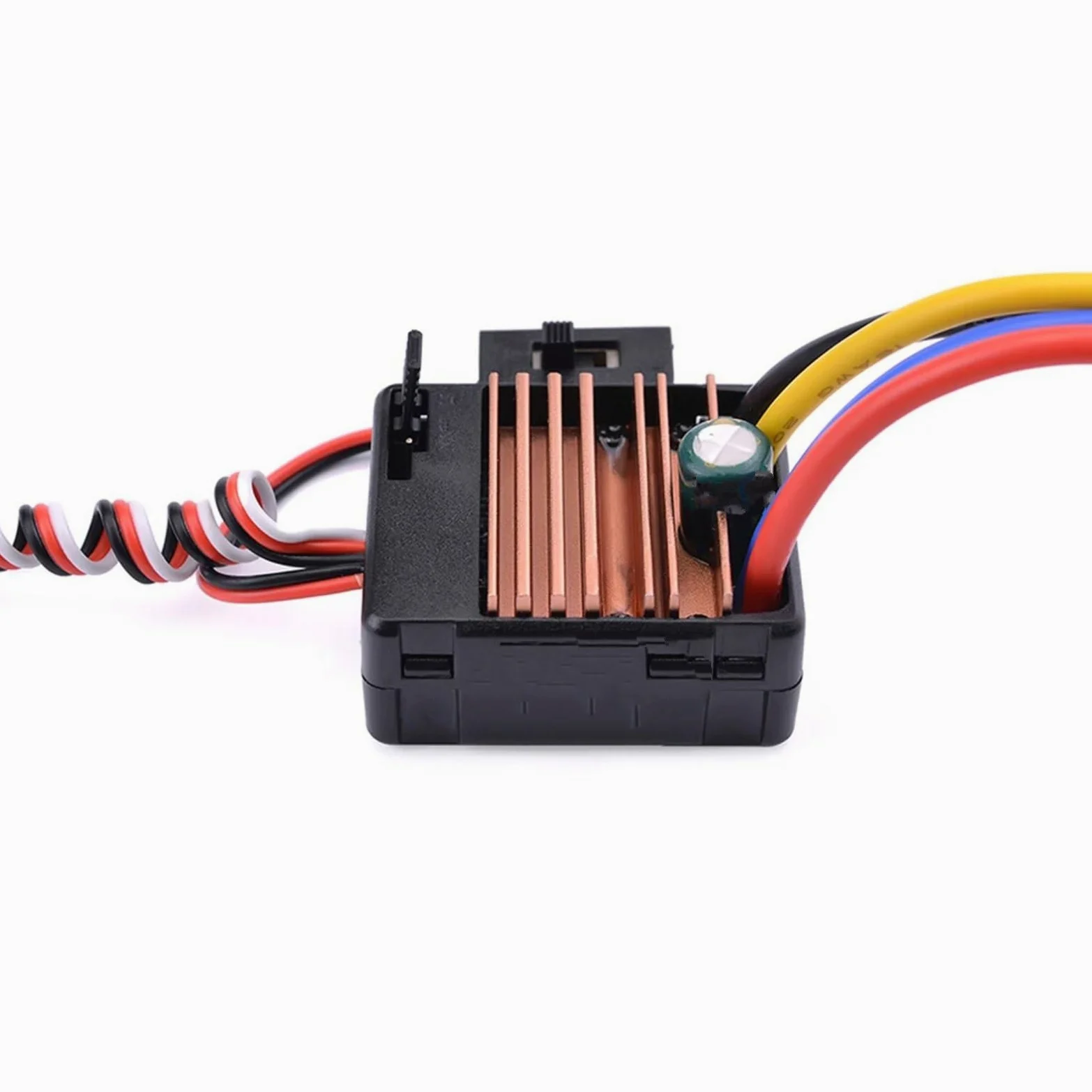 Per Tamiya Per Redcat Per Traxxas Per Wltoys 1/10 60A ESC Regolatore Di Velocità Elettronico A Spazzole 12428 RC Car Motore 540 550 RC ESC