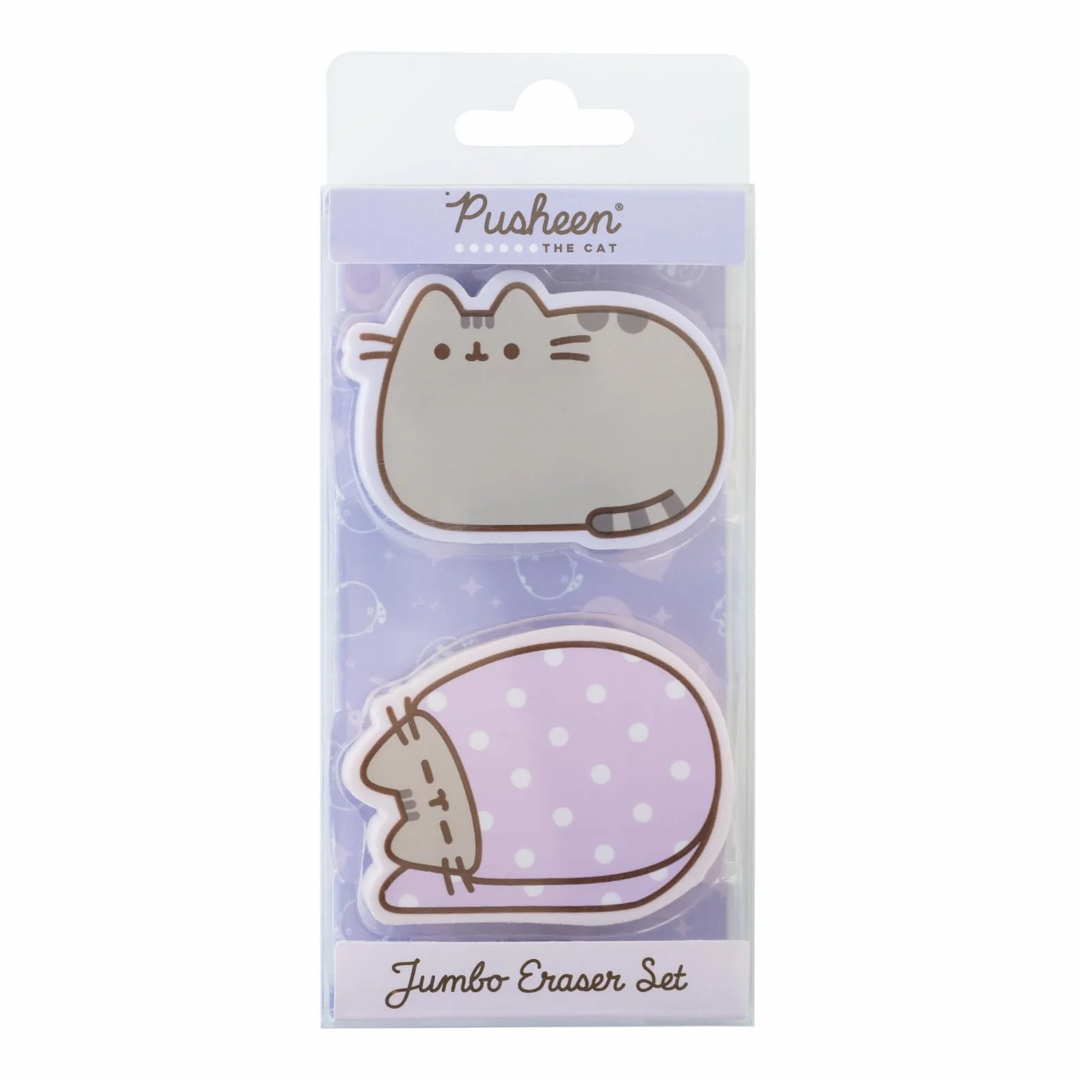 Grupo Erik: Gomme da cancellare Pusheen Moments | Set da 2 gomme jumbo da cancellare, Gomme da cancellare per bambini, Cancelleria Pusheen, Pusheen Gadget