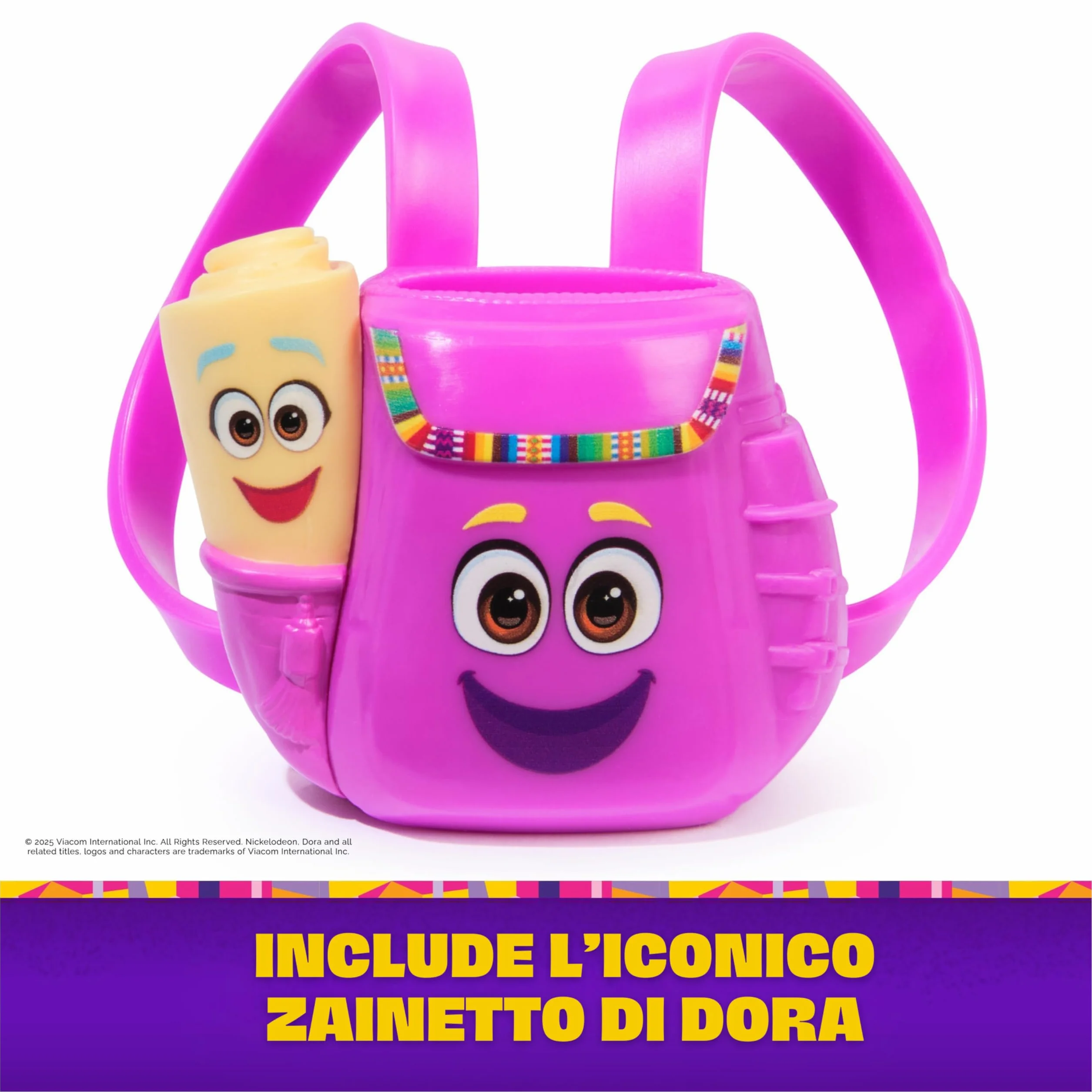 Dora l'Esploratrice, Bambola Canta ed Esplora con Musica, Effetti Sonori, Frasi Bilingue, Abiti e Accessori per Bambole, Giocattoli per Bambine e Bambini, 3+ Anni
