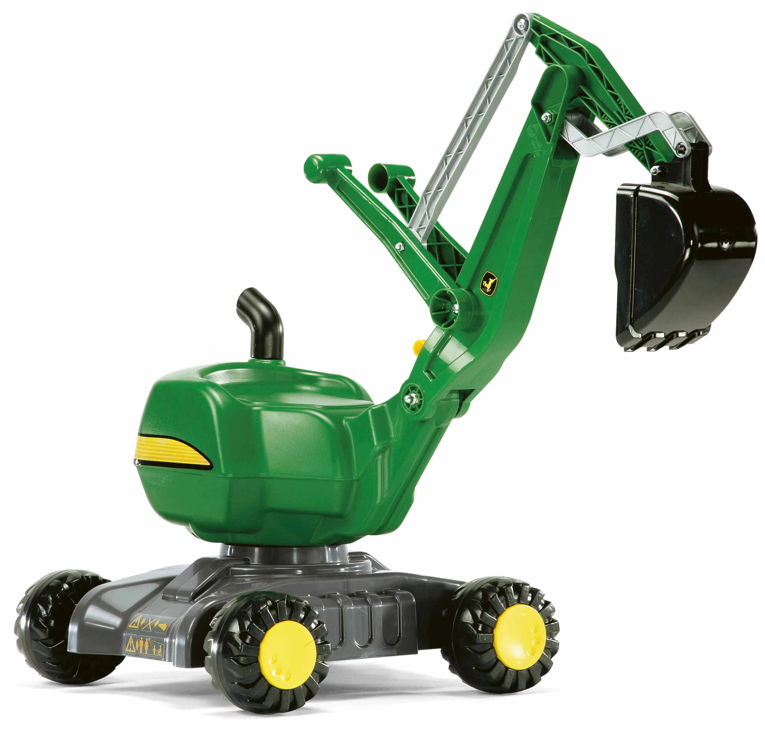 Rolly Toys RollyDigger Scavatrice John Deere plastica 360° ruotabile blocco automatico 3-5 anni