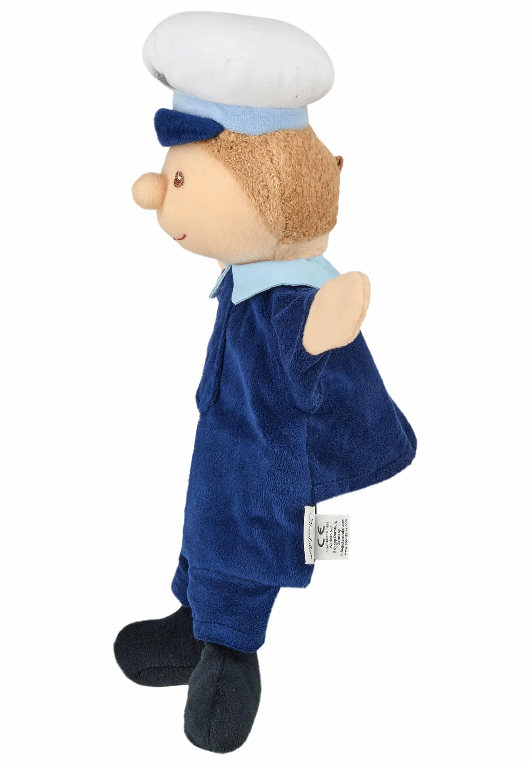 Sterntaler Burattino a forma di polizia 29 x 27 x 9 cm Blu
