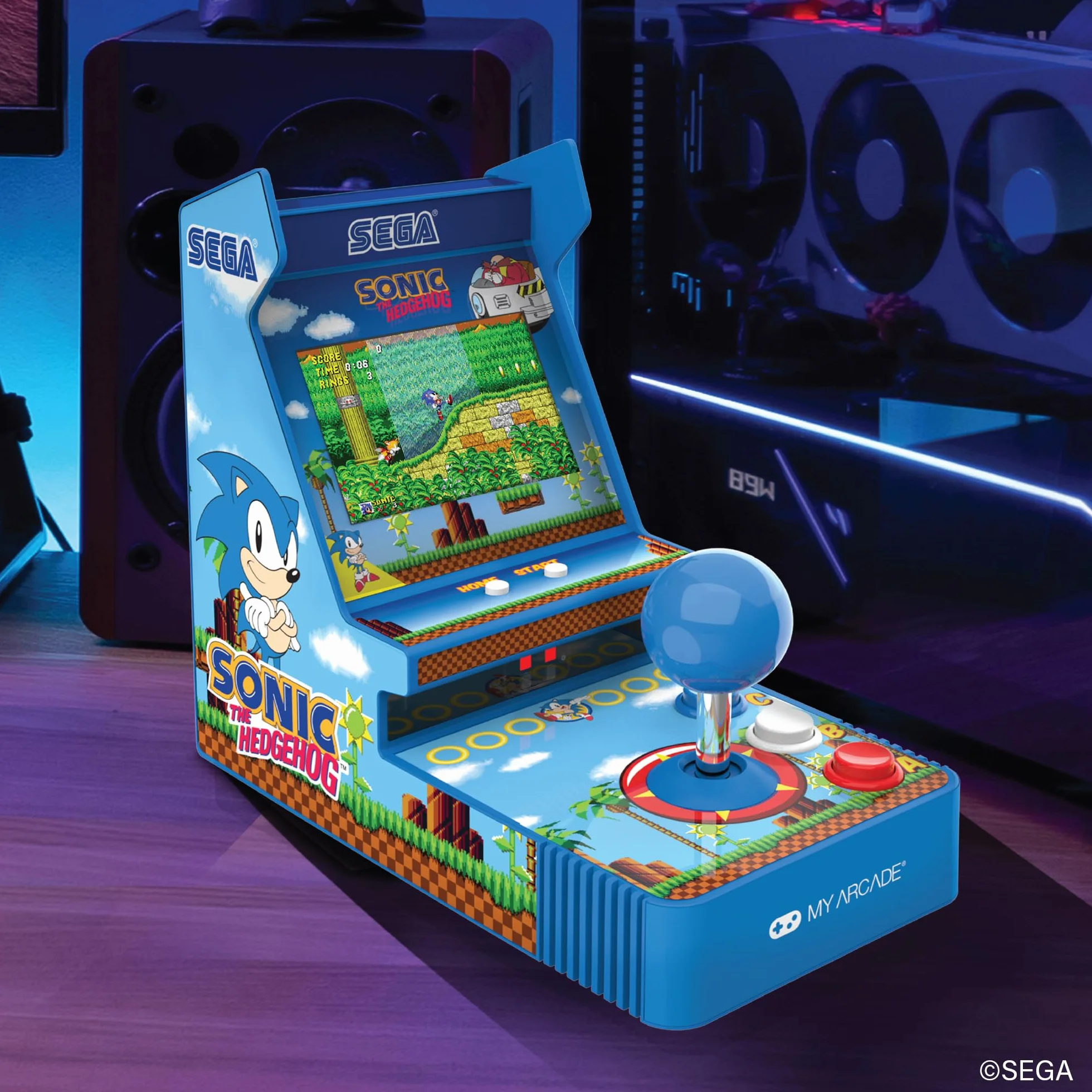 My Arcade - DGUNL-7157 Sonic The Hedghog Joystick Player portatile Retro Arcade