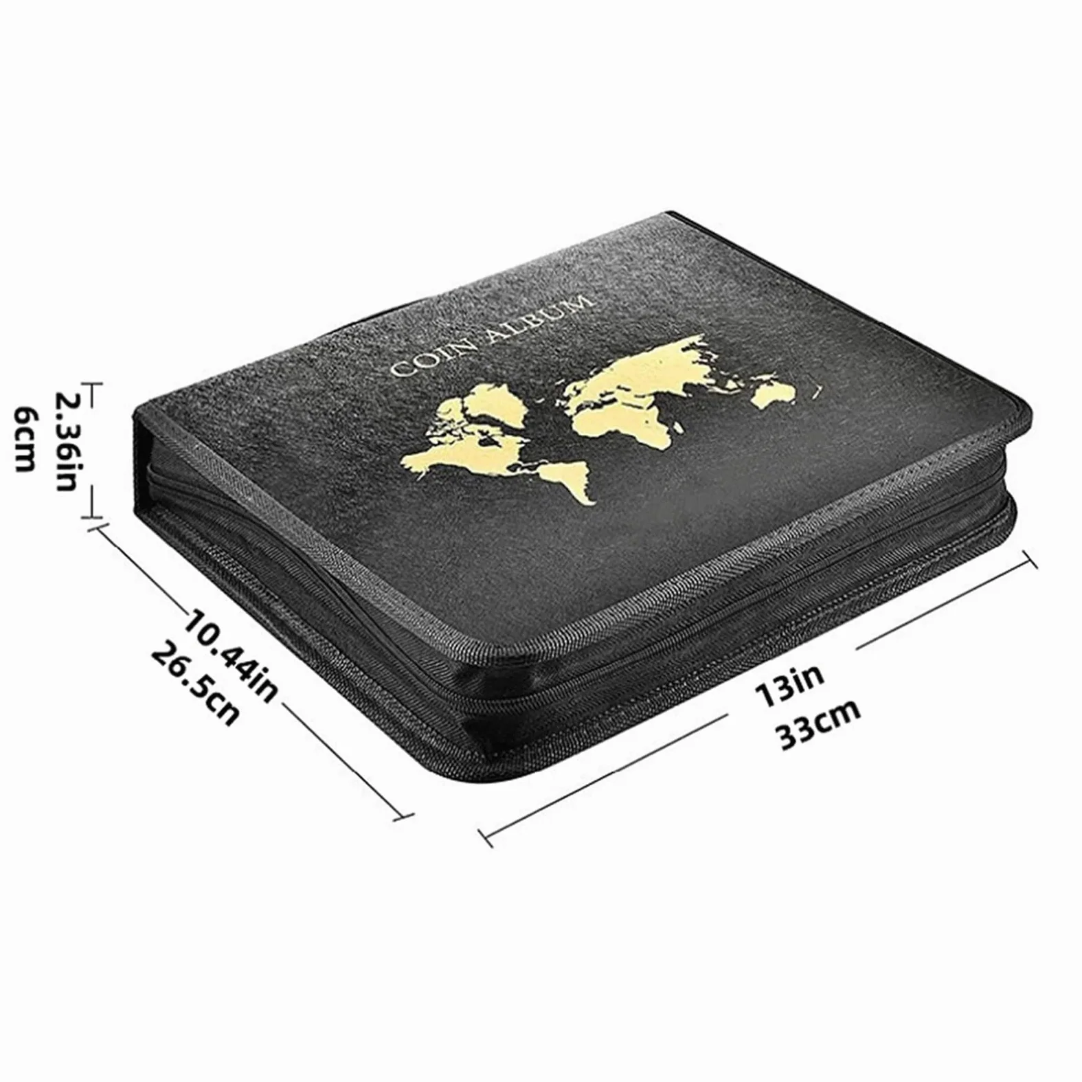 Libro da collezione di monete monete,Libro da collezione di monete | Collezione di valute, Regalo di Capodanno, Album Portamonete Trasparente, Portatile