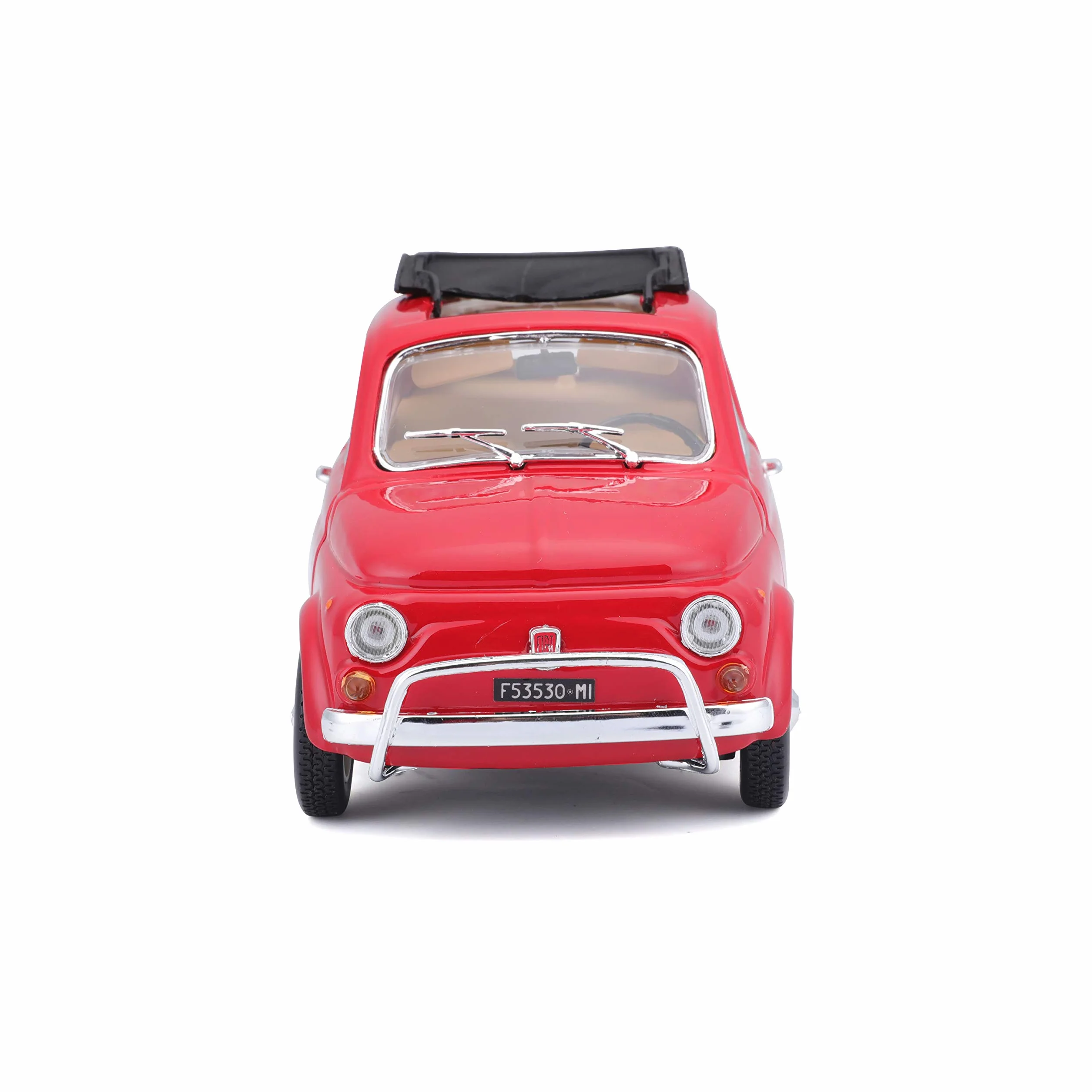 Bburago 15622099 - Bijoux Fiat 500 L (1968), scala 1:24, colori assortiti
