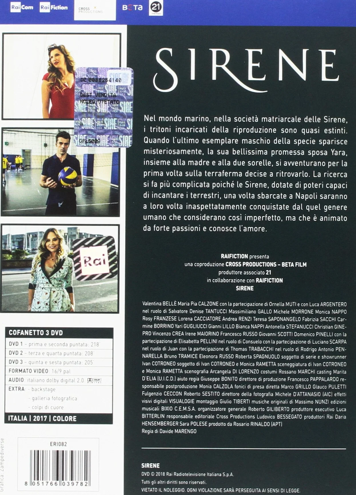 Sirene (Box 3 Dvd)