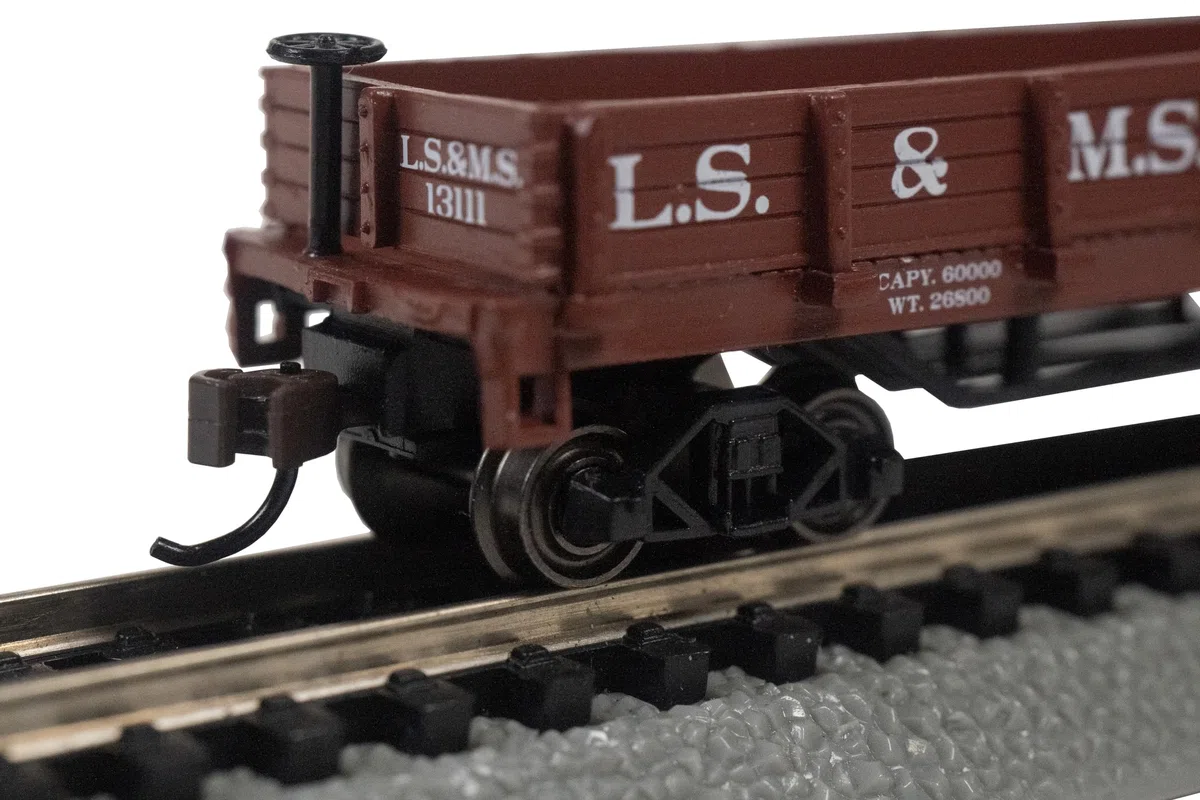 Bachmann Trains - Vecchio tempo Gondola - Lake Shore & Michigan meridionale - Scala N