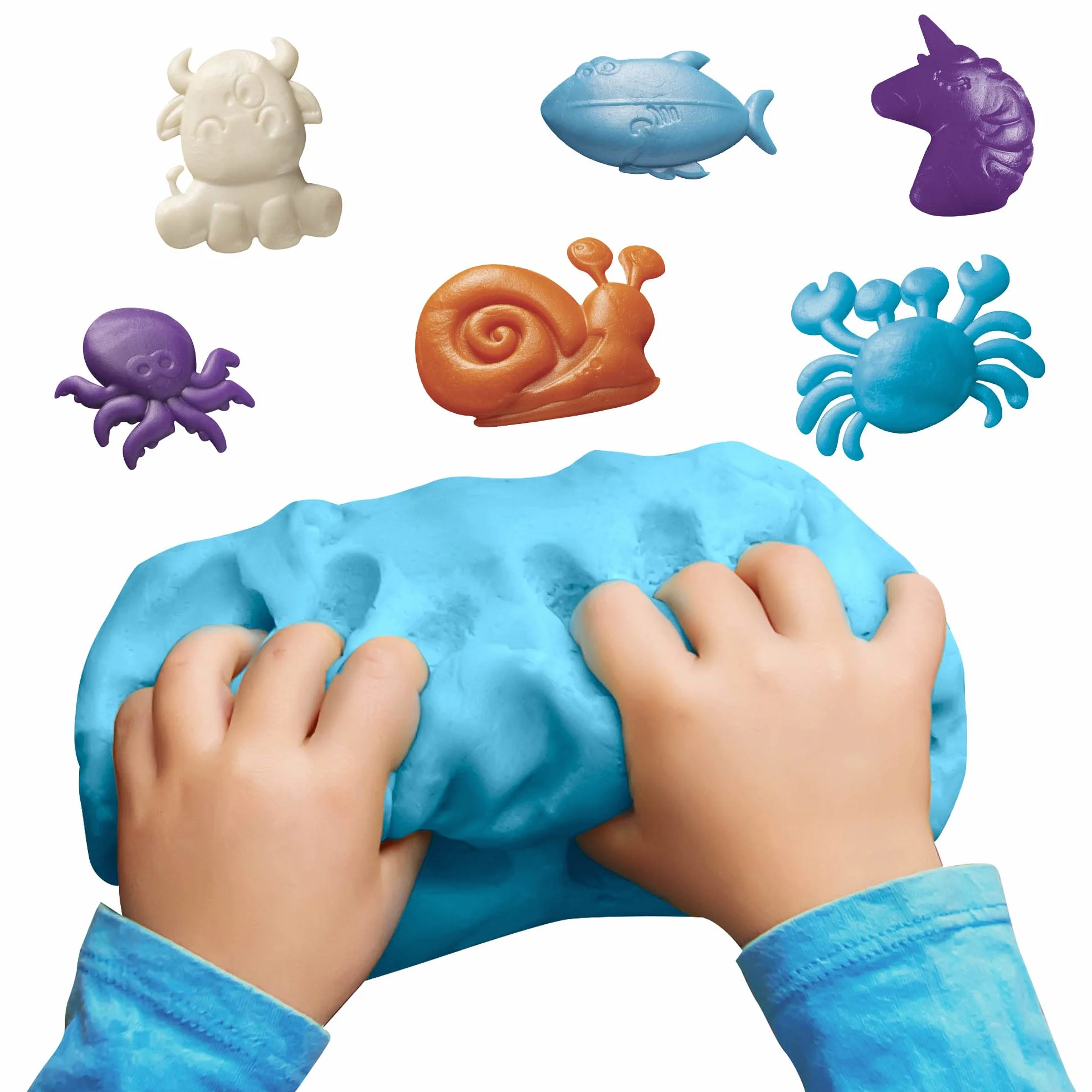 CARIOCA BABY DO Pasta da Modellare Set 8 Colori per Bambini 12 Mesi