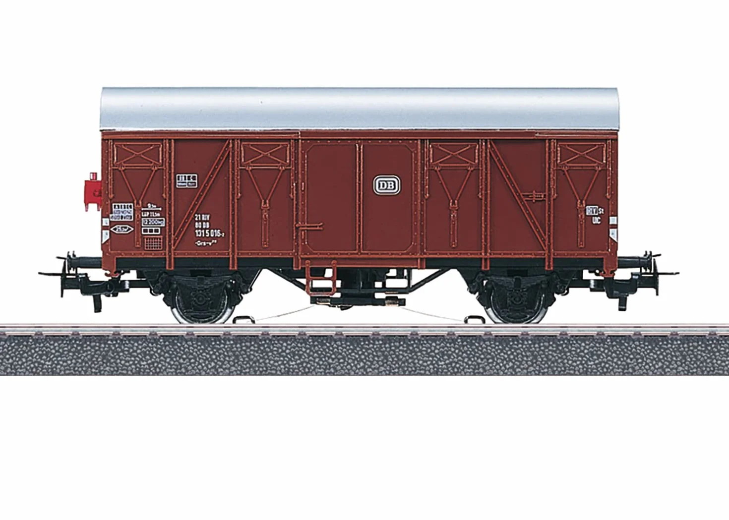 Märklin 4411 Vagone Merci Coperto con Segnale Luminoso