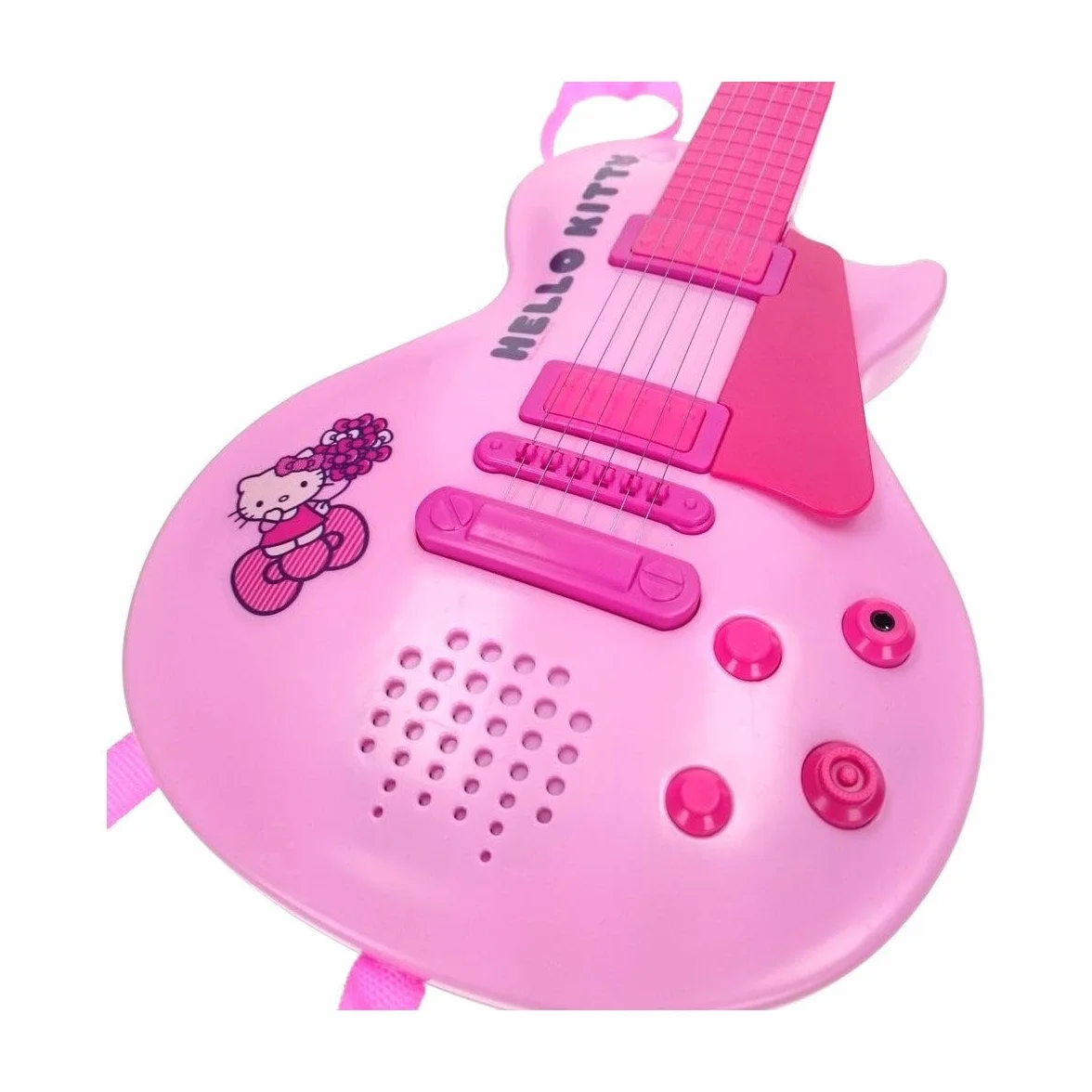 Reig 1505 Hello Kitty Chitarra Elettronica con Microfono