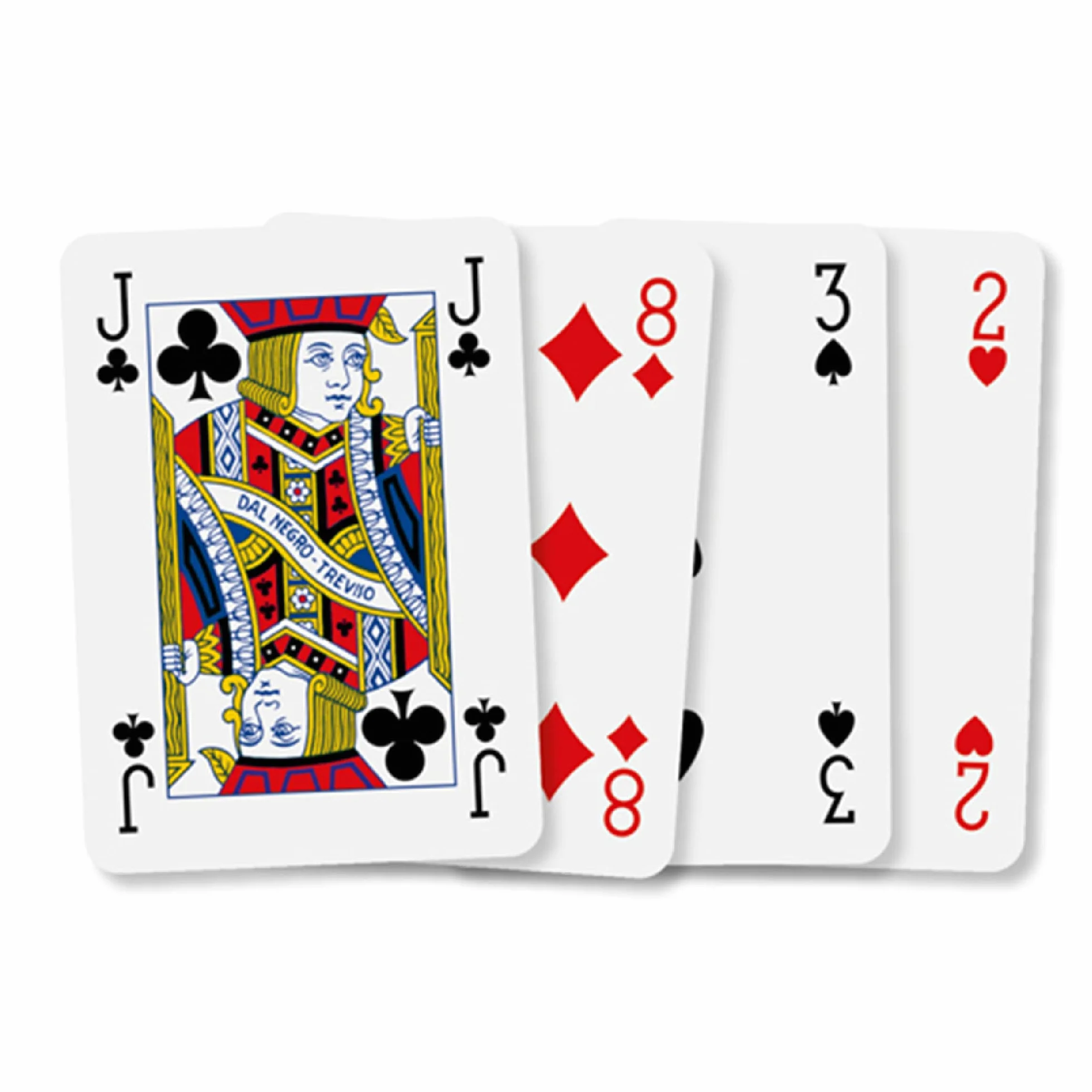 Dal Negro Ramino San Siro PRO Carte da Gioco, Multicolore