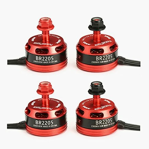 VIDOO 4 x Racing Edition 2205 Br2205 2300Kv 2-4S Brushless Motor per Qav250 -Mr250 Rc Drone FPV Racing