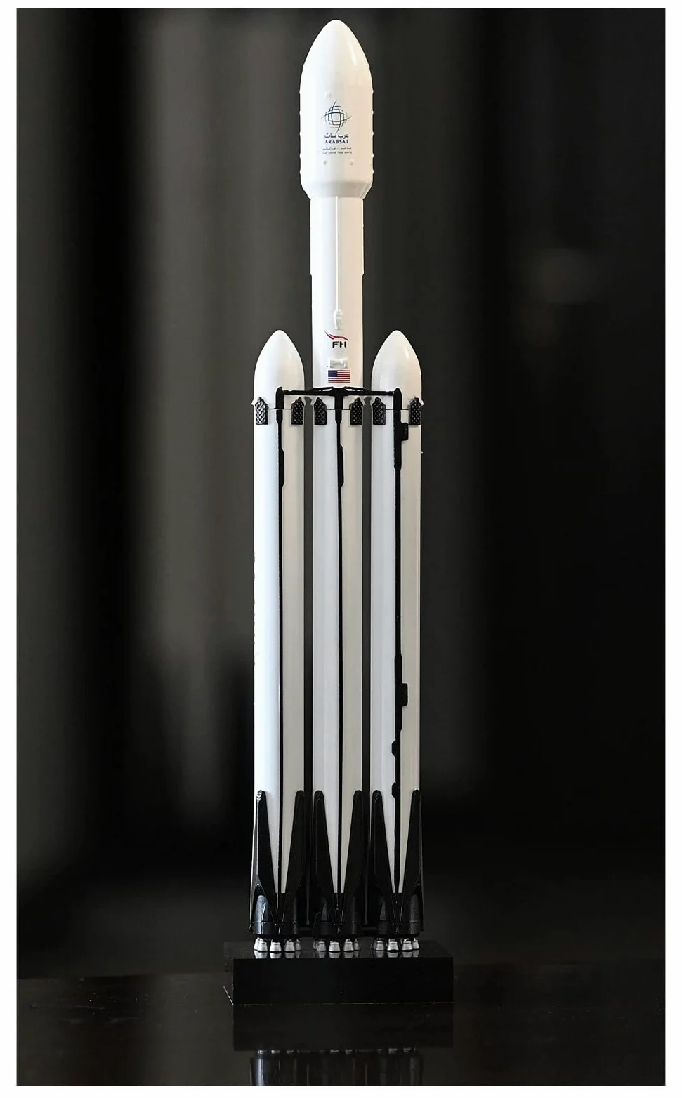 Modello Razzo Falcon Pesante 1:233, Modello Razzo Spaziale Falcon 9, Starship Rocket Modello, Un Regalo Eccellente per Gli Appassionati Aerospaziale