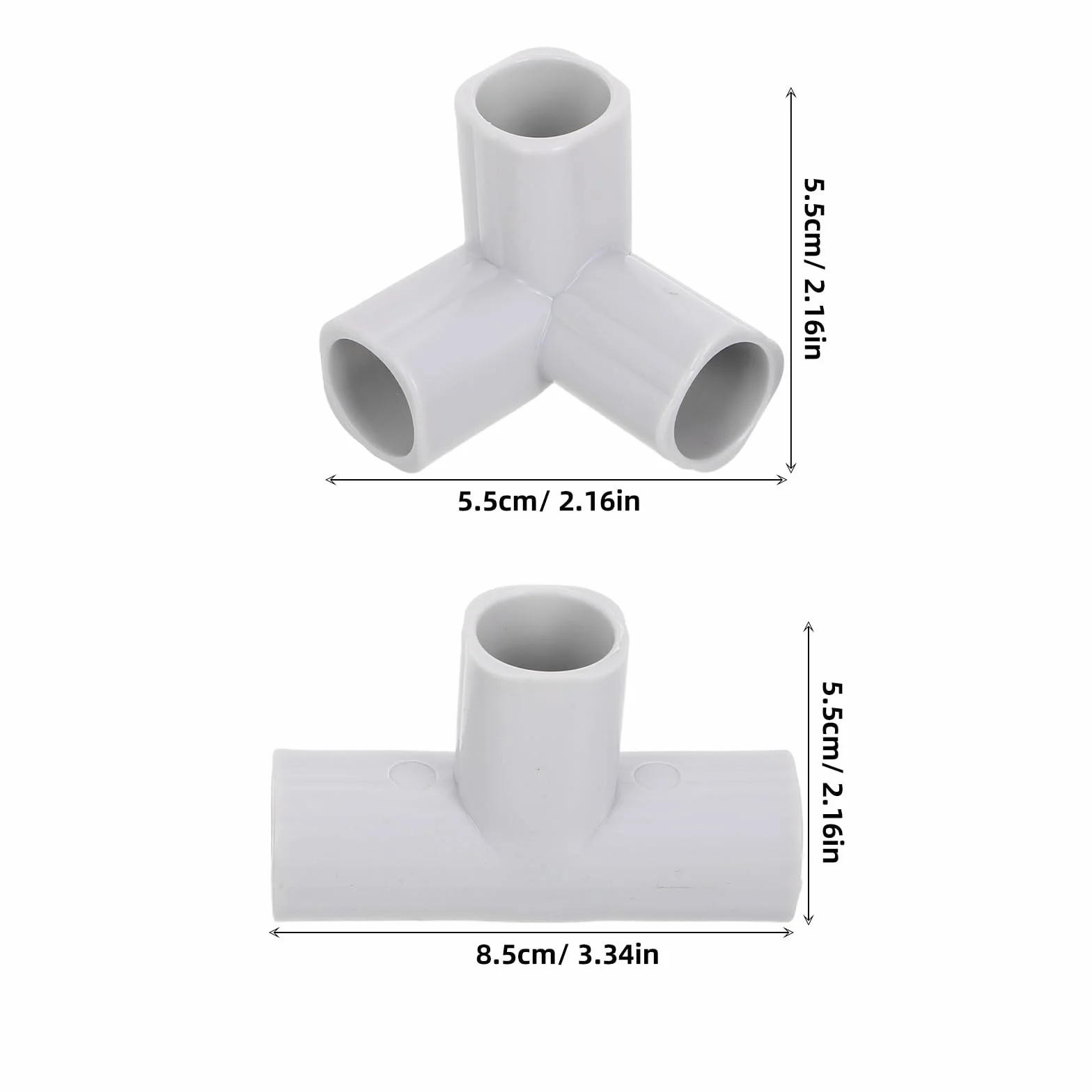 Toddmomy 4pcs Box T Connettori A Forma di T Ricambi Per Box T Connector Per Accessori Per Parco Giochi E Box