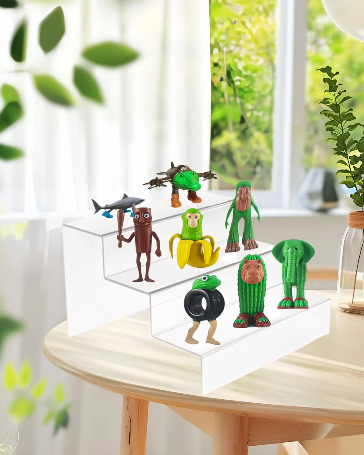 8 personaggi rosso cervello, divertenti personaggi da collezione italiani, per bambini e adulti, Tralalero Tralalala, decorazione perfetta per gli appassionati di gioco dai 6 anni in su