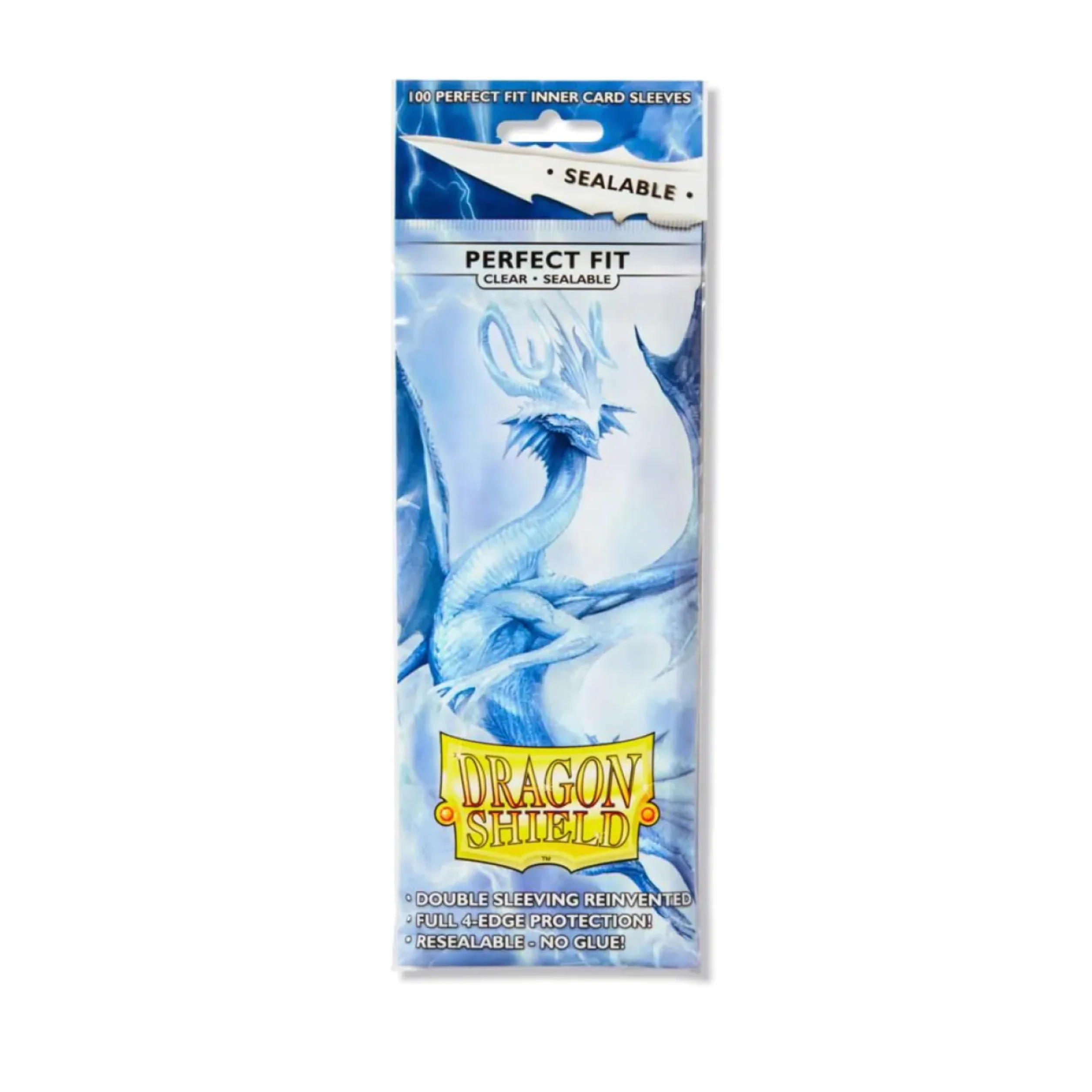 Dragon Shield Sealable: (100) Cream
