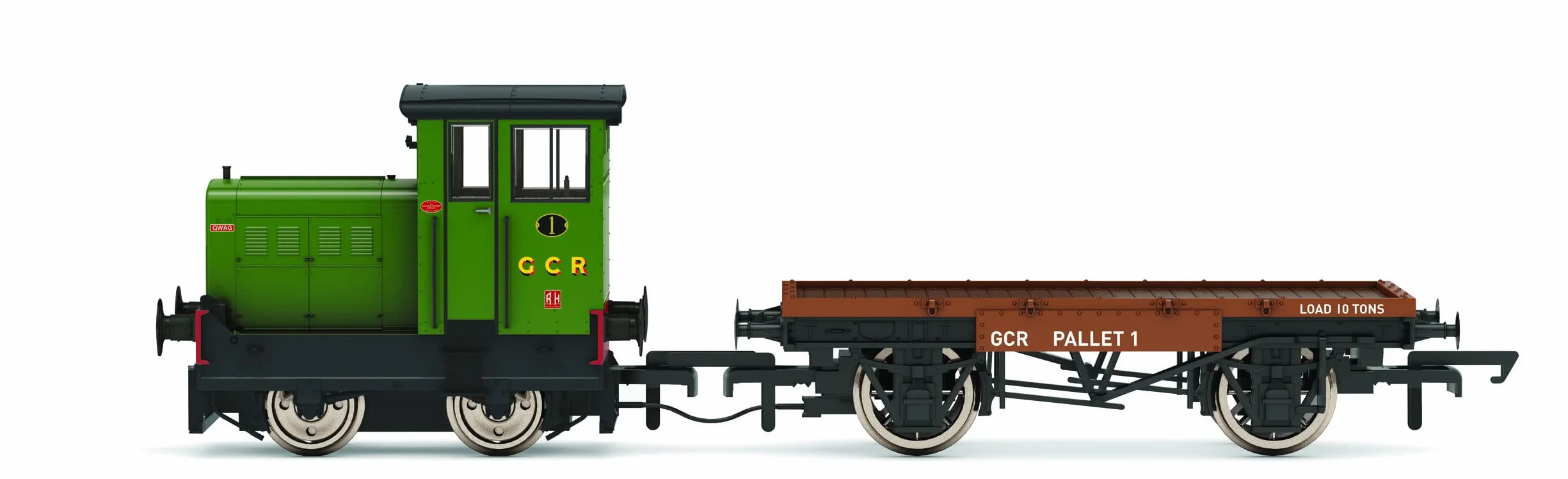 Hornby R30012 Locomotive, Verde