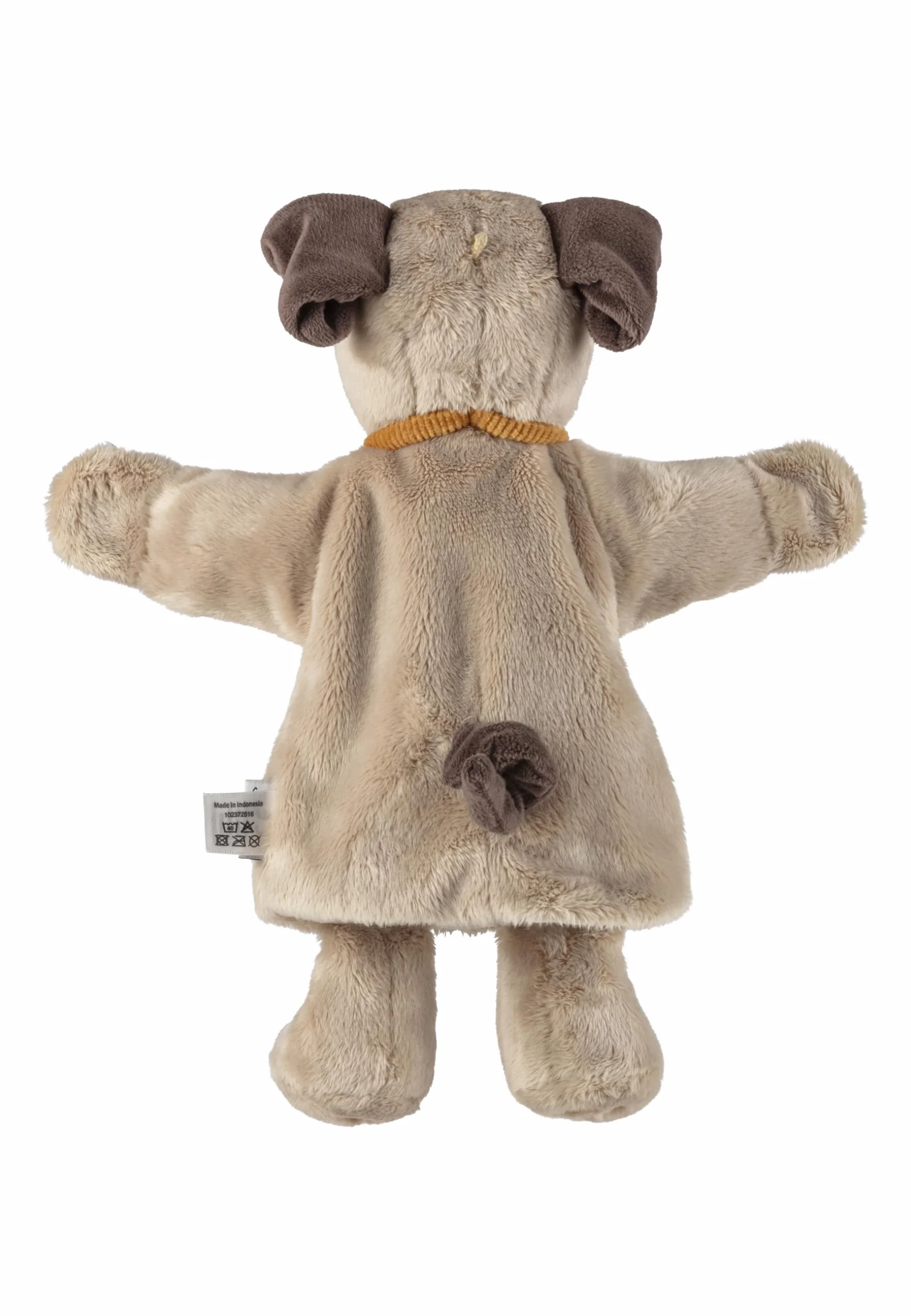Sterntaler Bambola a mano per cani – giocattolo morbido per bambini teatro delle bambole, marrone chiaro