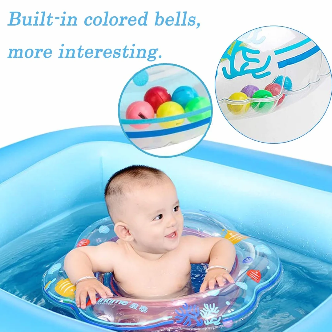 Anello da nuoto per bambini, anello per il nuoto del bambino, anello da nuoto gonfiabile.
